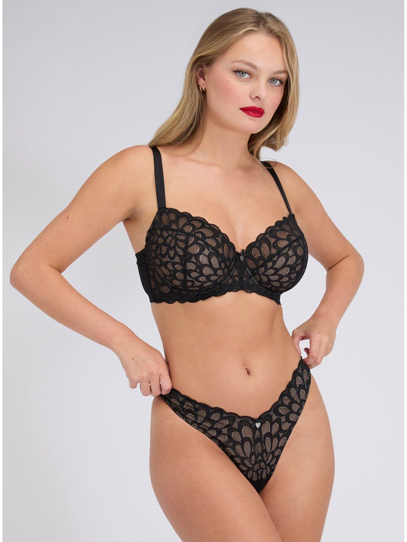 Image 1 of 4 of Boux Avenue Eden Brief - Black