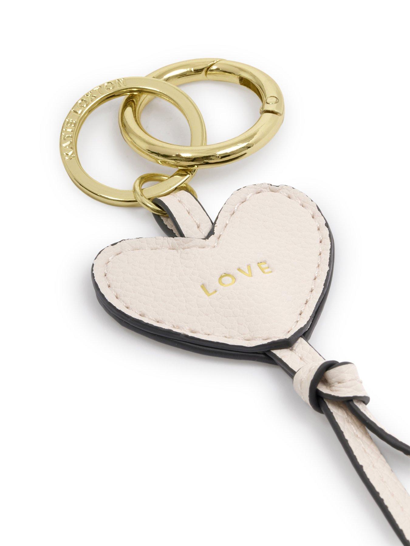 Image 3 of 4 of Katie Loxton Heart Charm Keyring - Love
