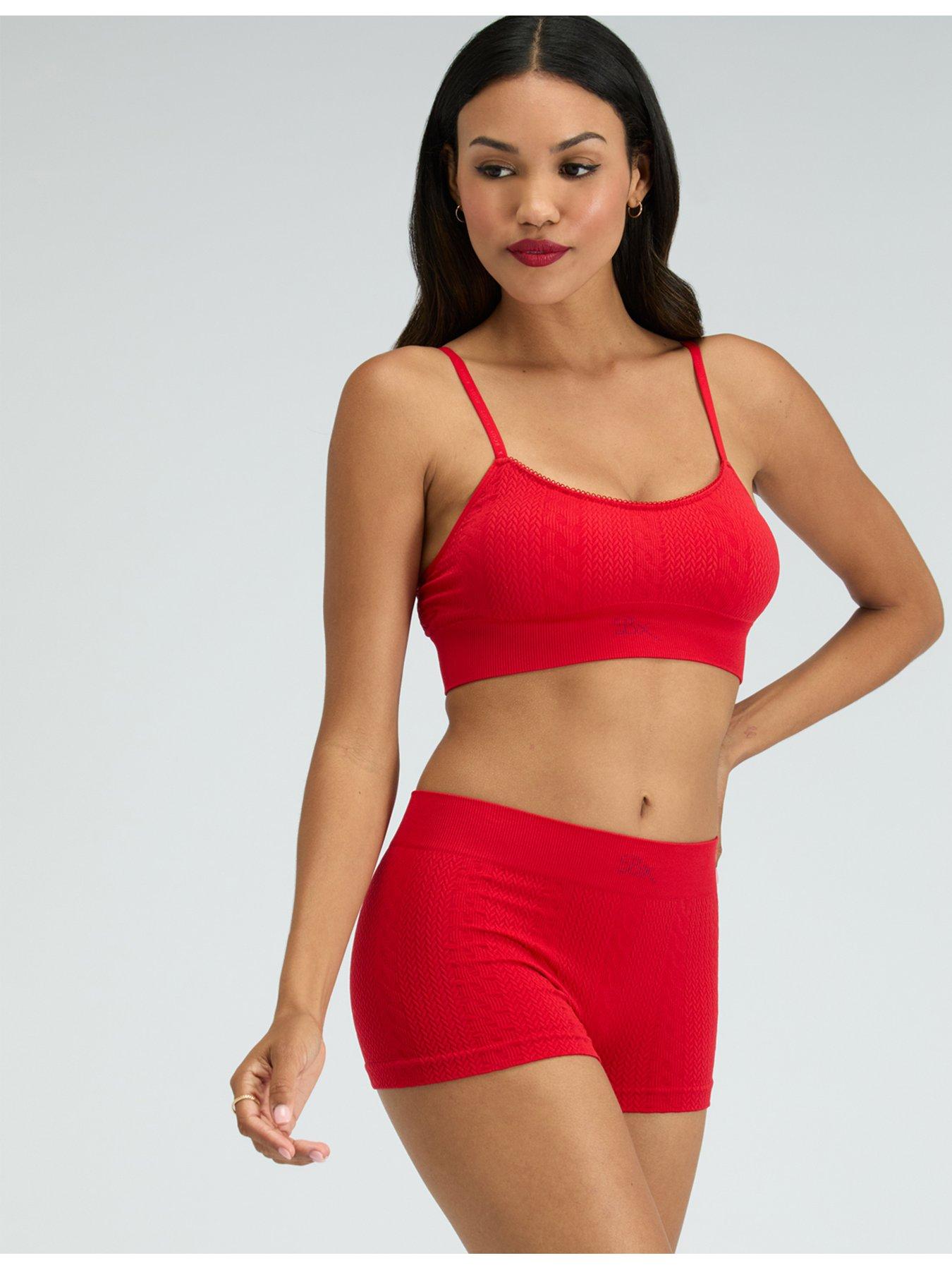boux-avenue-cable-seamless-short-reddetail