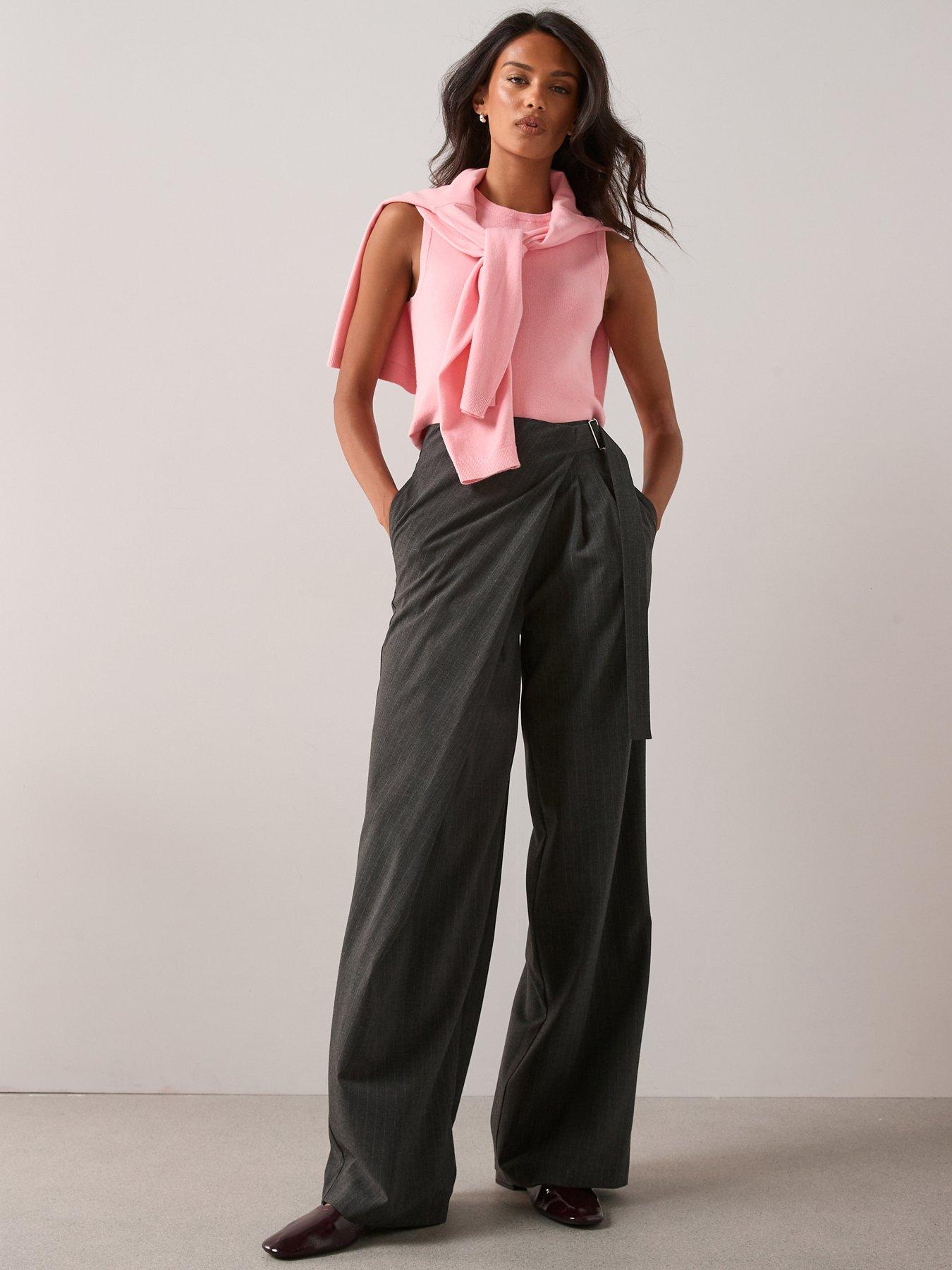 the-very-collection-classic-comfort-crew-neck-vest-co-ord-pinkfront