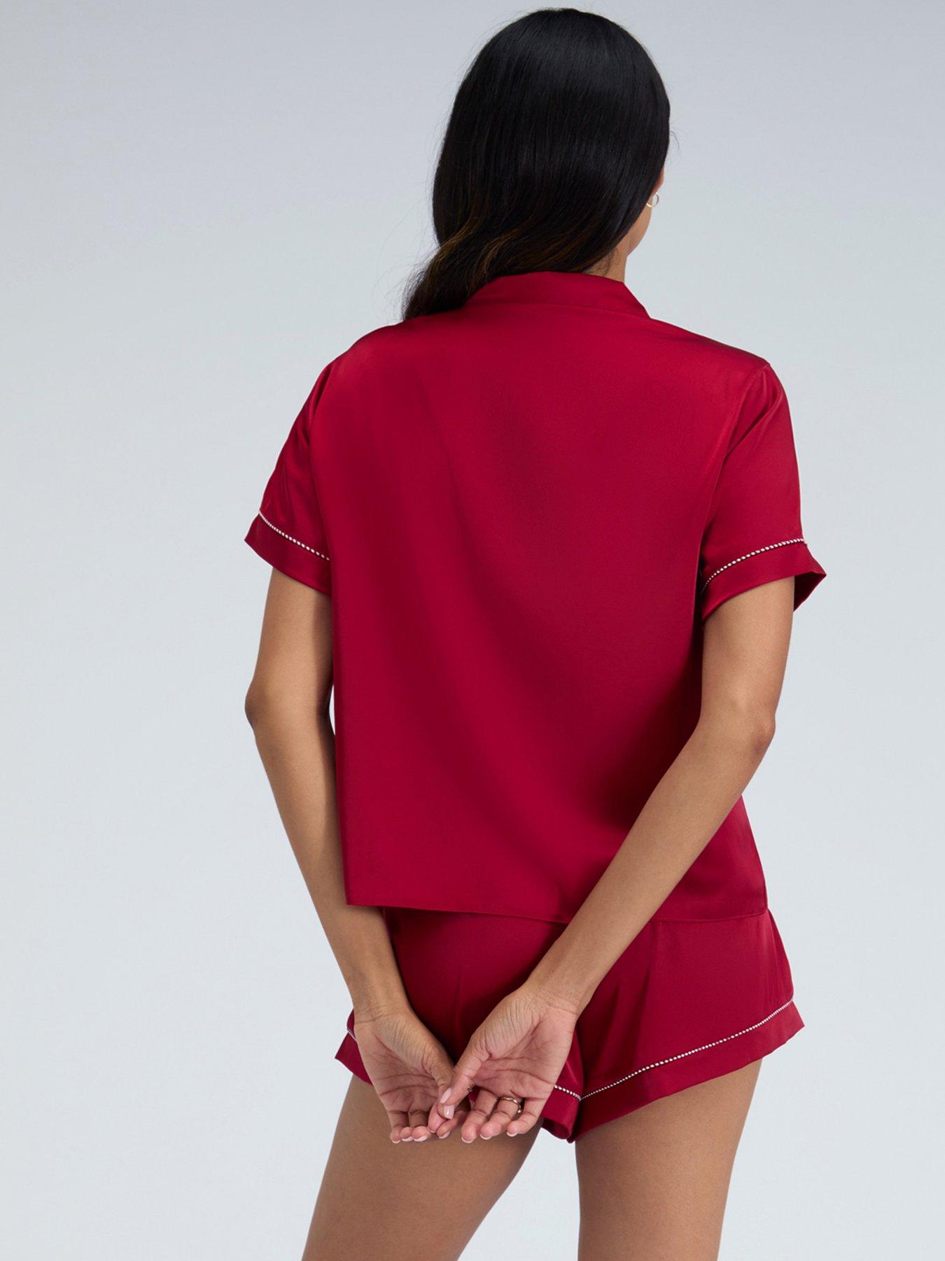 boux-avenue-boux-avenue-luxe-satin-short-sleeve-revere-amp-short-set-dark-redstillFront