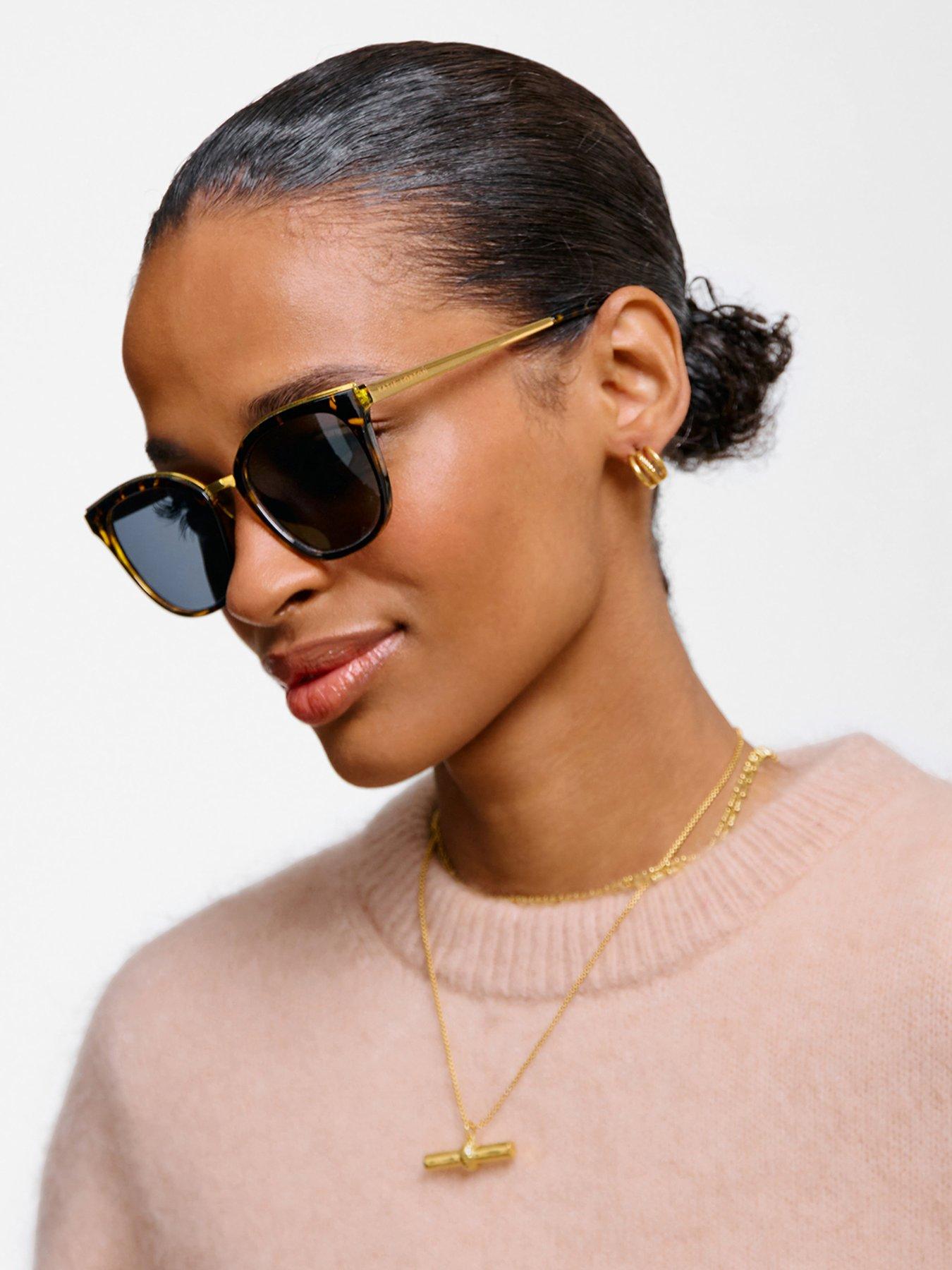 Image 1 of 4 of Katie Loxton Provence Sunglasses - Tortoiseshell