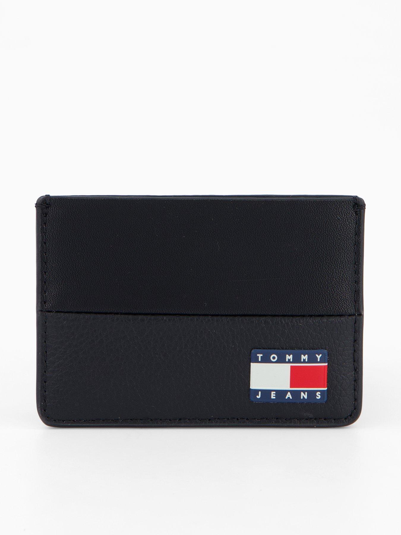 Tommy Jeans Heritage Flag Card Holder - Black