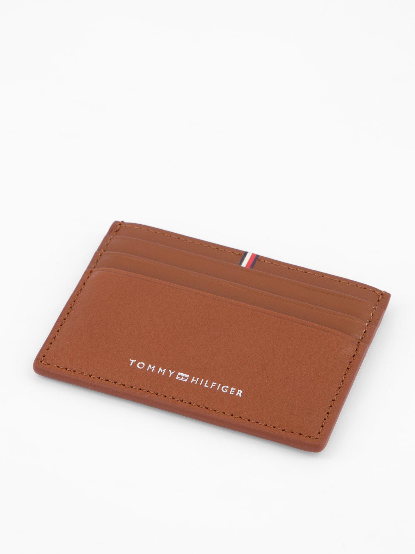 Image 3 of 4 of Tommy Hilfiger Corp Logo Card Holder - Brown