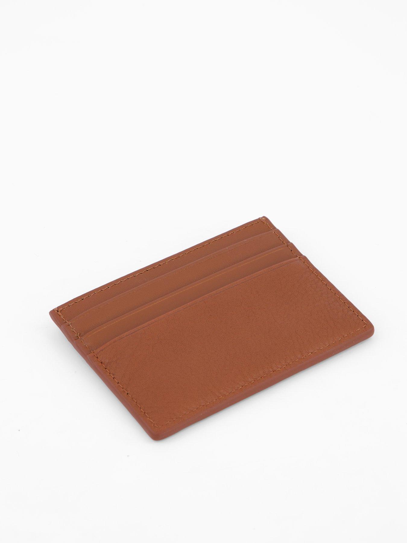 Image 4 of 4 of Tommy Hilfiger Corp Logo Card Holder - Brown