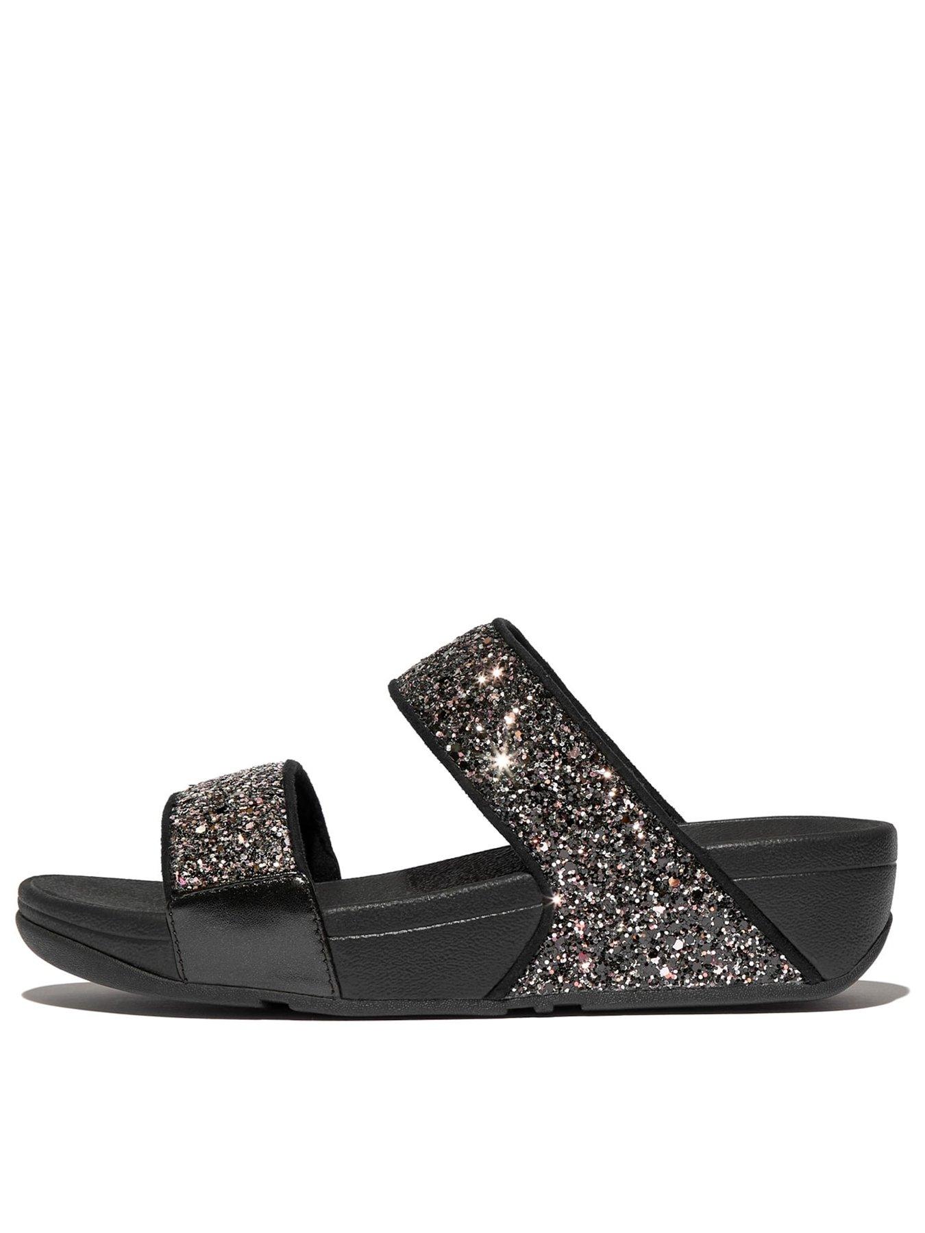 fitflop-lulu-2-bar-slide-glitter-slides-blackfront