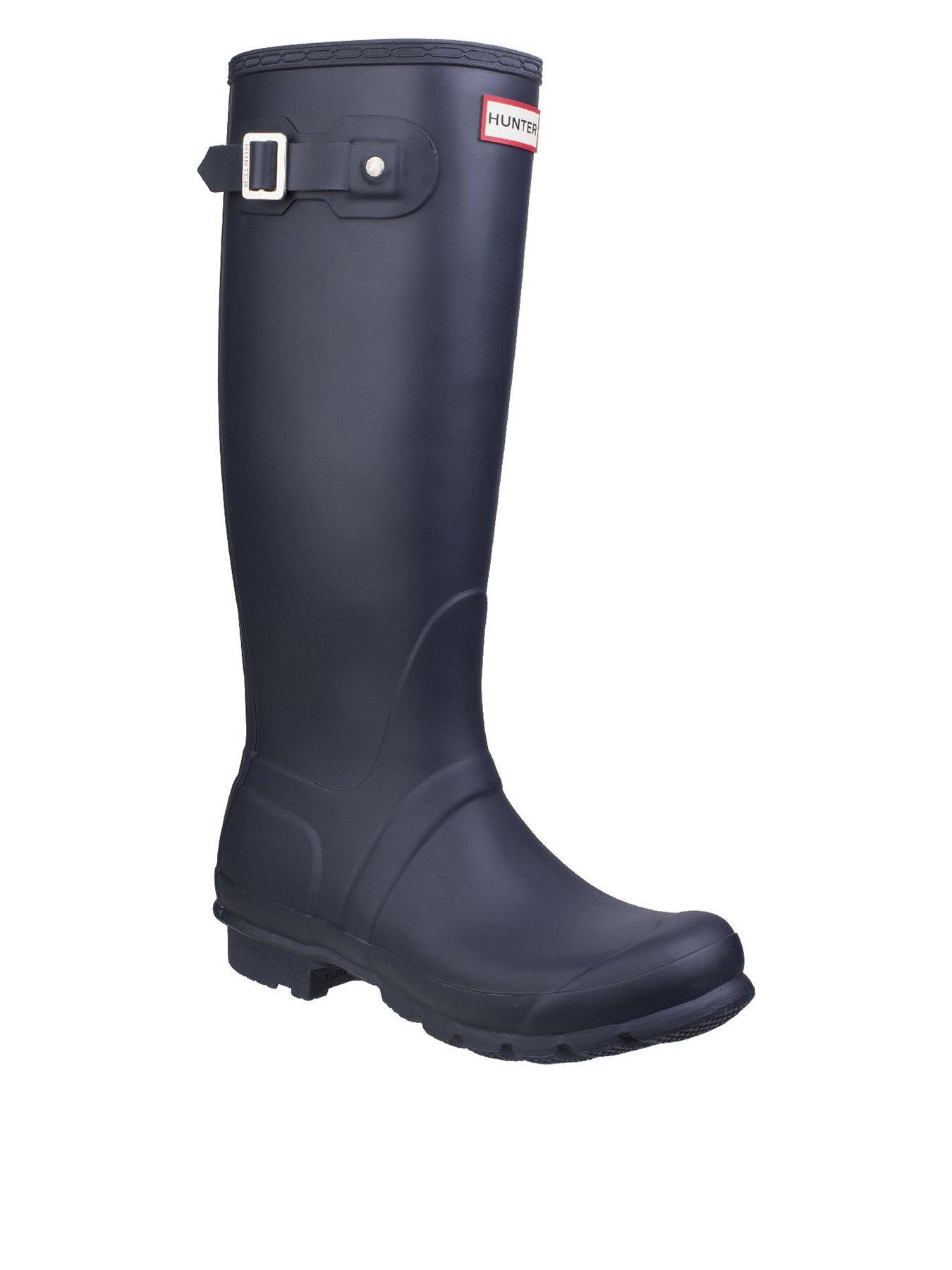 Hunter Original Tall Wellington Boot - Hunter Navy