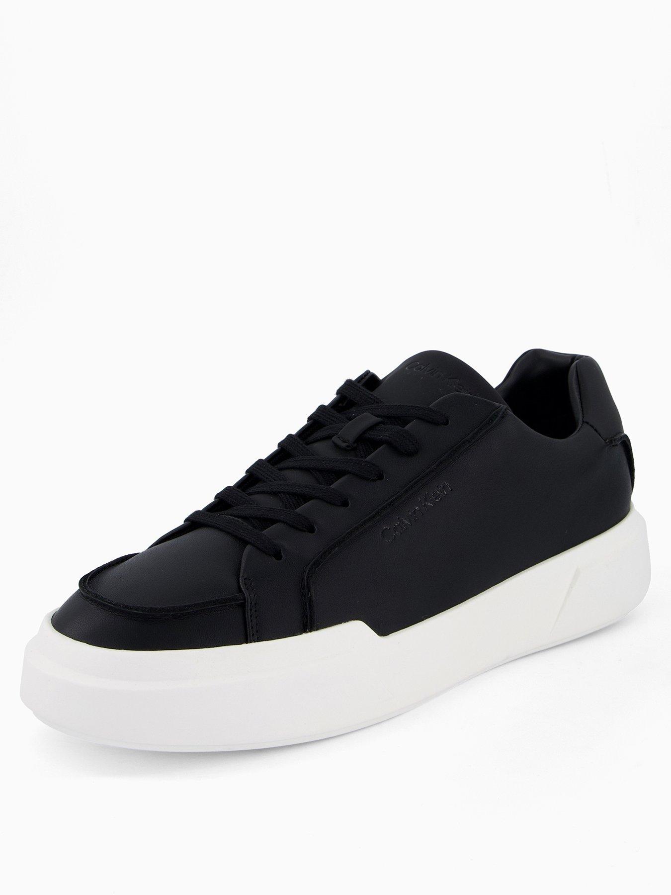 Image 2 of 7 of Calvin Klein Ck Avenue Pinch Chunky Cupsole Trainers - Black