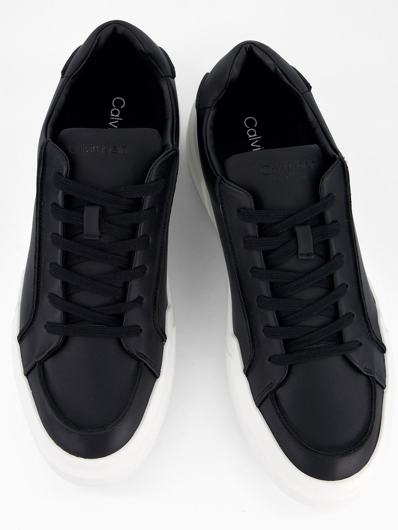 Image 3 of 7 of Calvin Klein Ck Avenue Pinch Chunky Cupsole Trainers - Black
