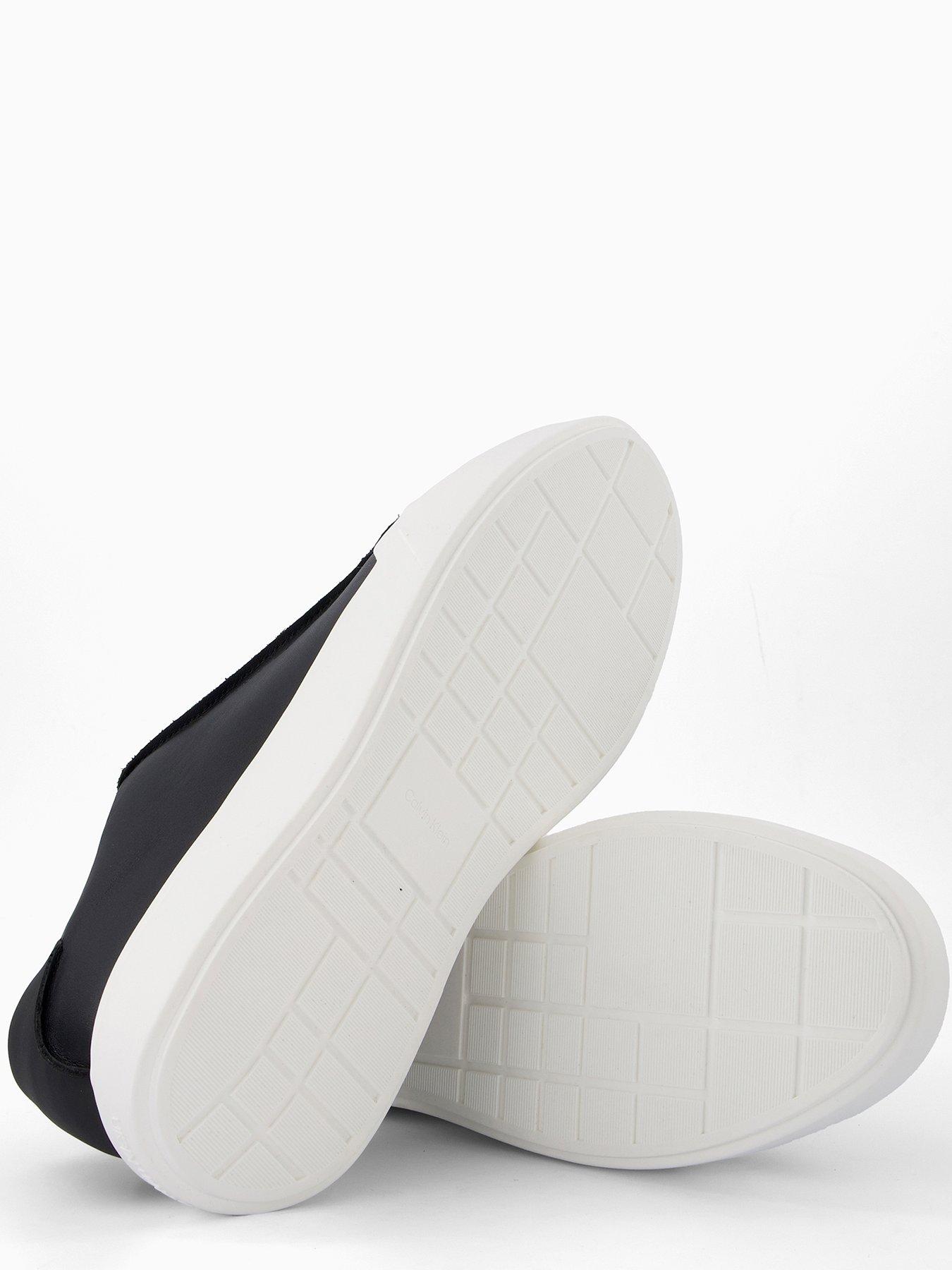 Image 4 of 7 of Calvin Klein Ck Avenue Pinch Chunky Cupsole Trainers - Black