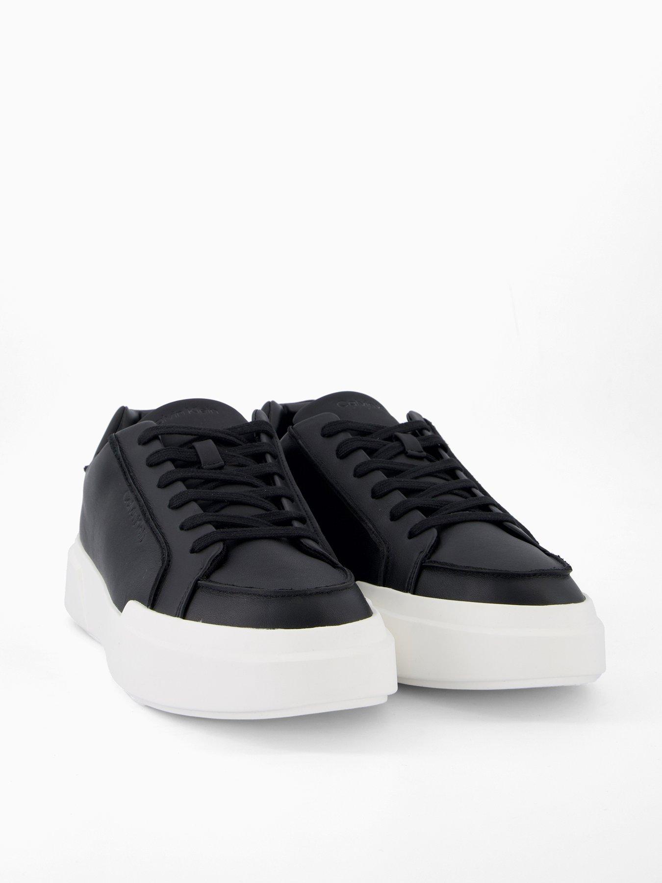 Image 6 of 7 of Calvin Klein Ck Avenue Pinch Chunky Cupsole Trainers - Black