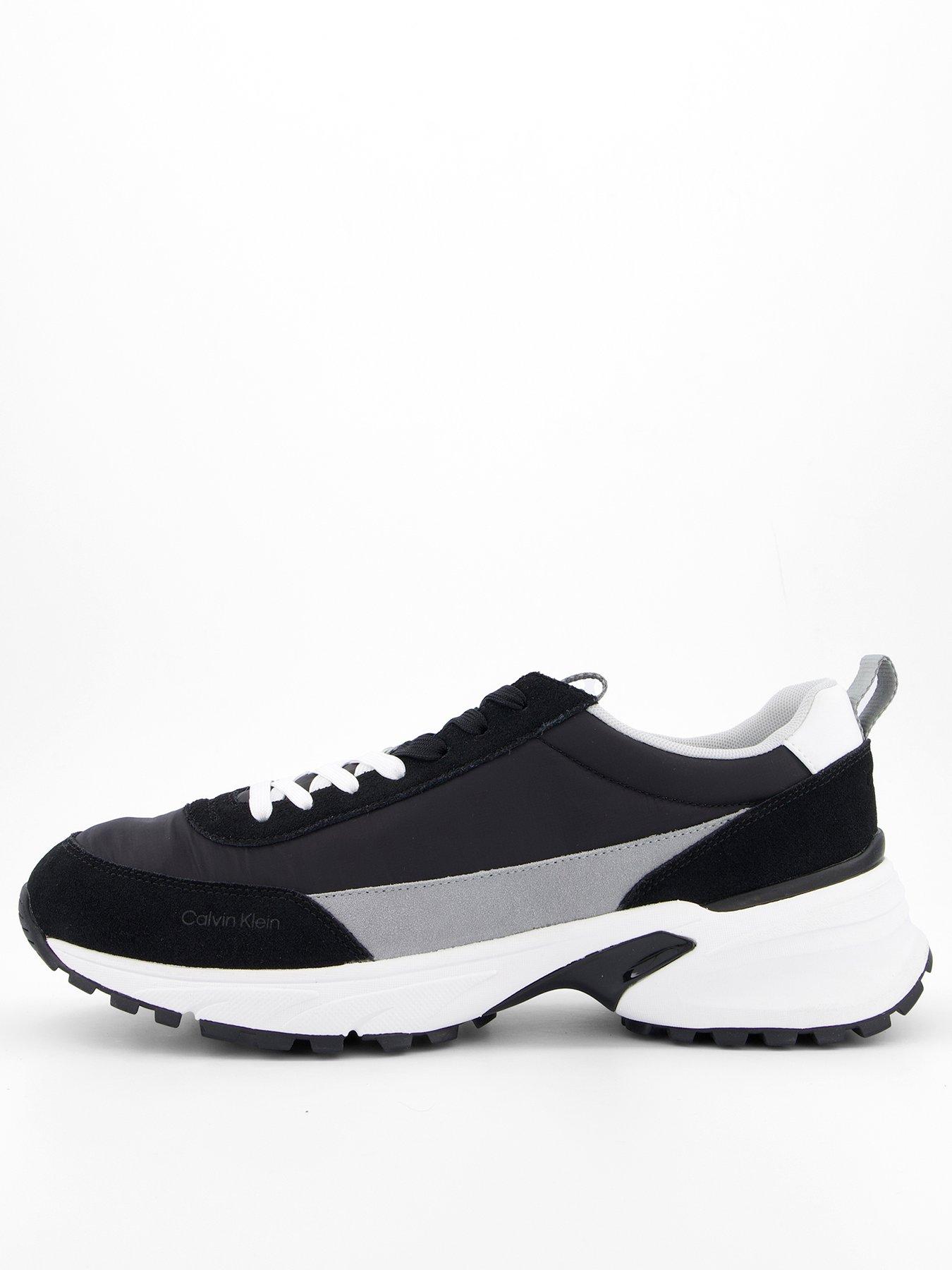 Calvin Klein Trailblazer Hike Nylon Suede Trainers - Black