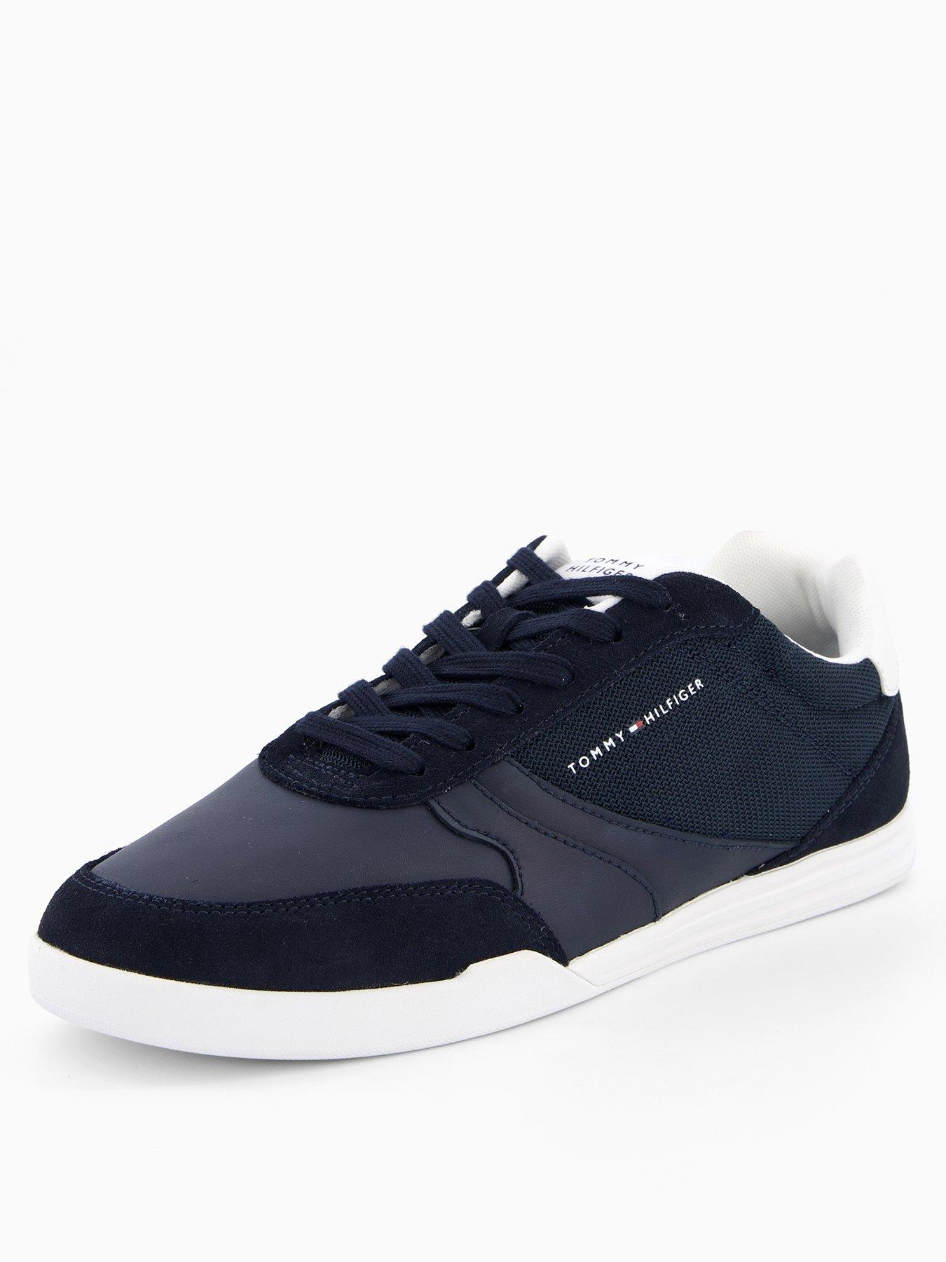 tommy-hilfiger-lopro-cup-mesh-trainers-navystillFront