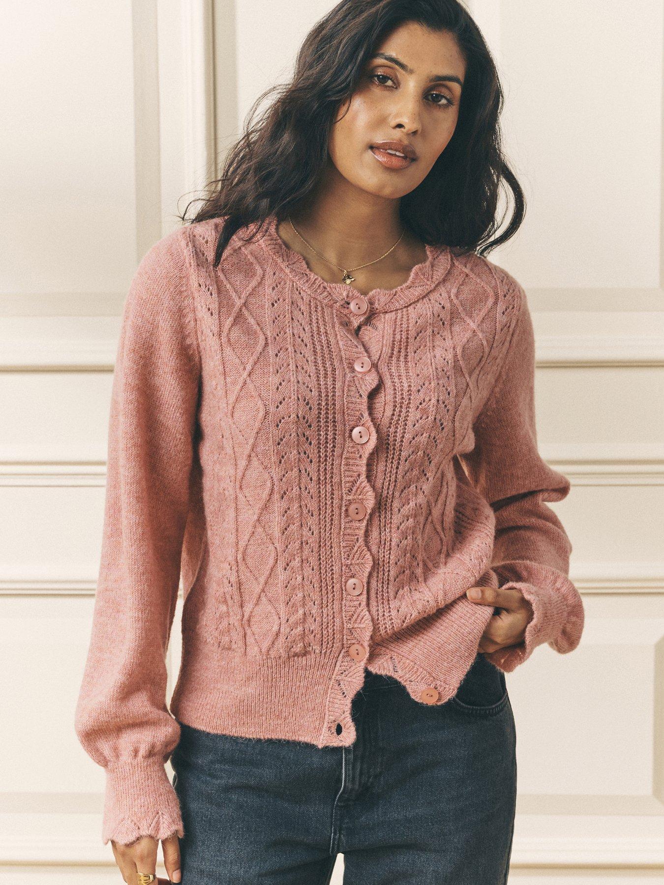 laura-ashley-pointelle-cardigan-red