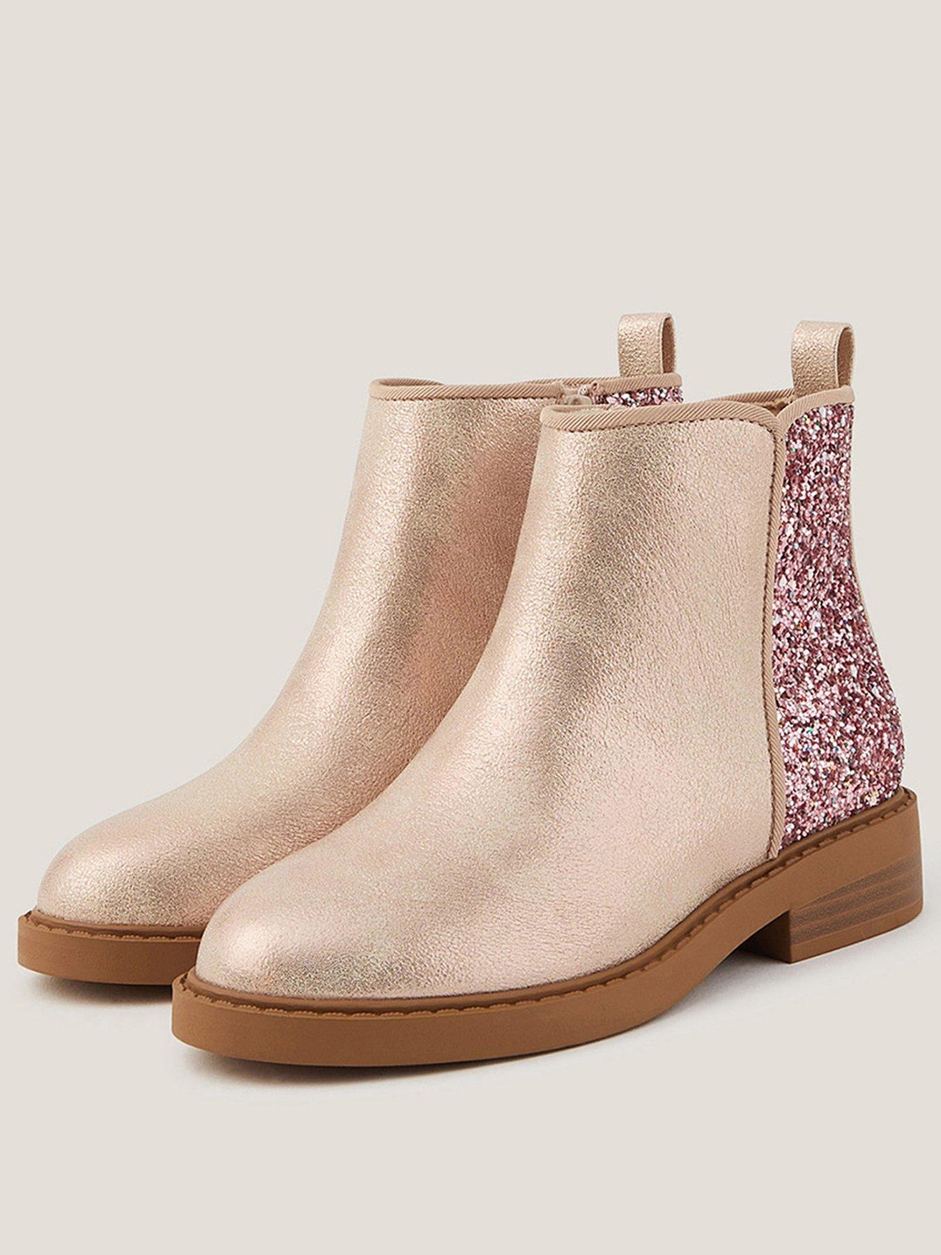 monsoon-girls-glitter-contrast-boots-pinkstillFront