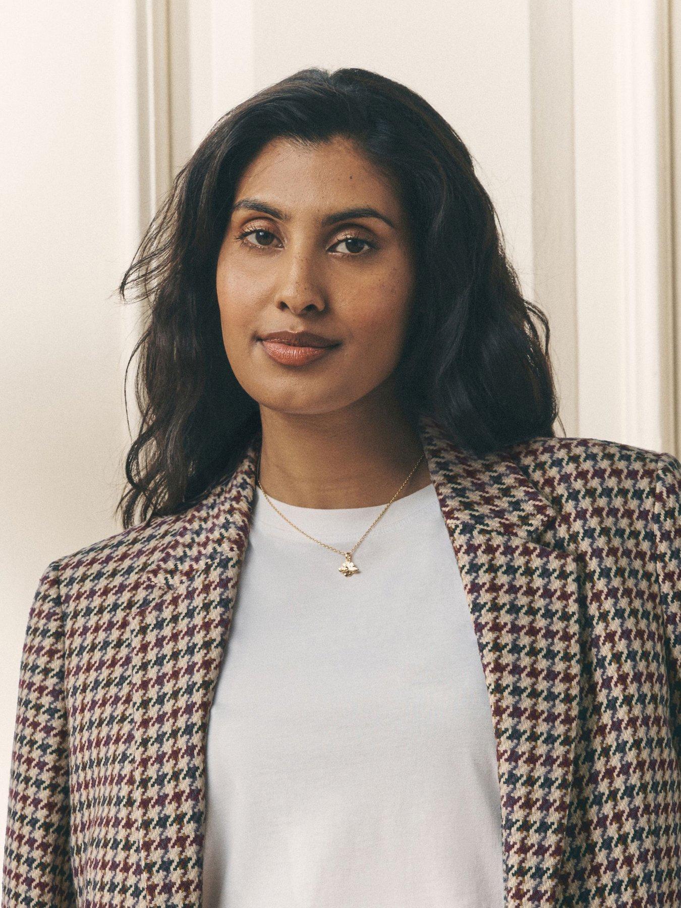 laura-ashley-heritage-check-blazer-blackoutfit