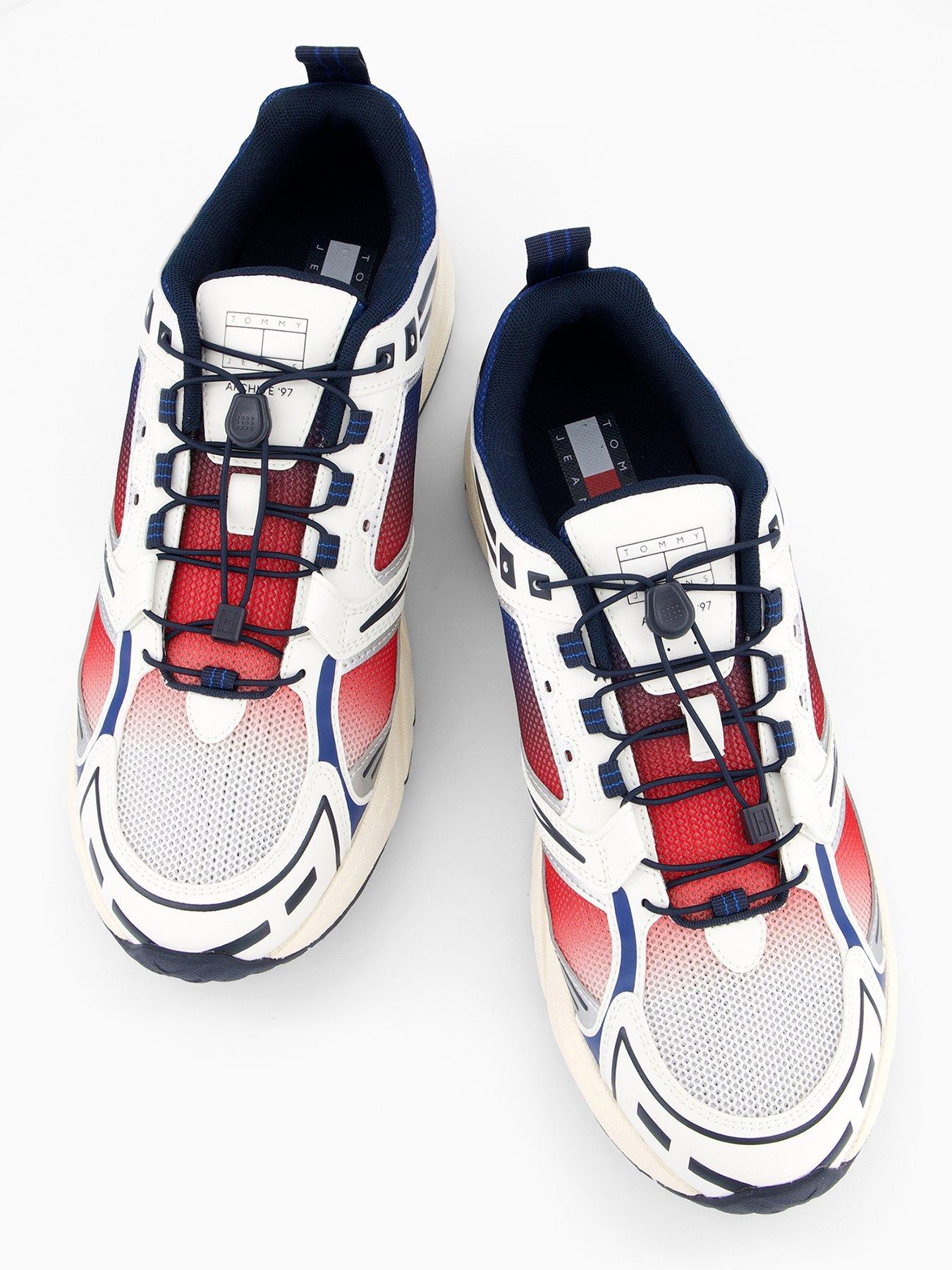 Image 3 of 7 of Tommy Jeans Archive '97 Retro Trainers - White