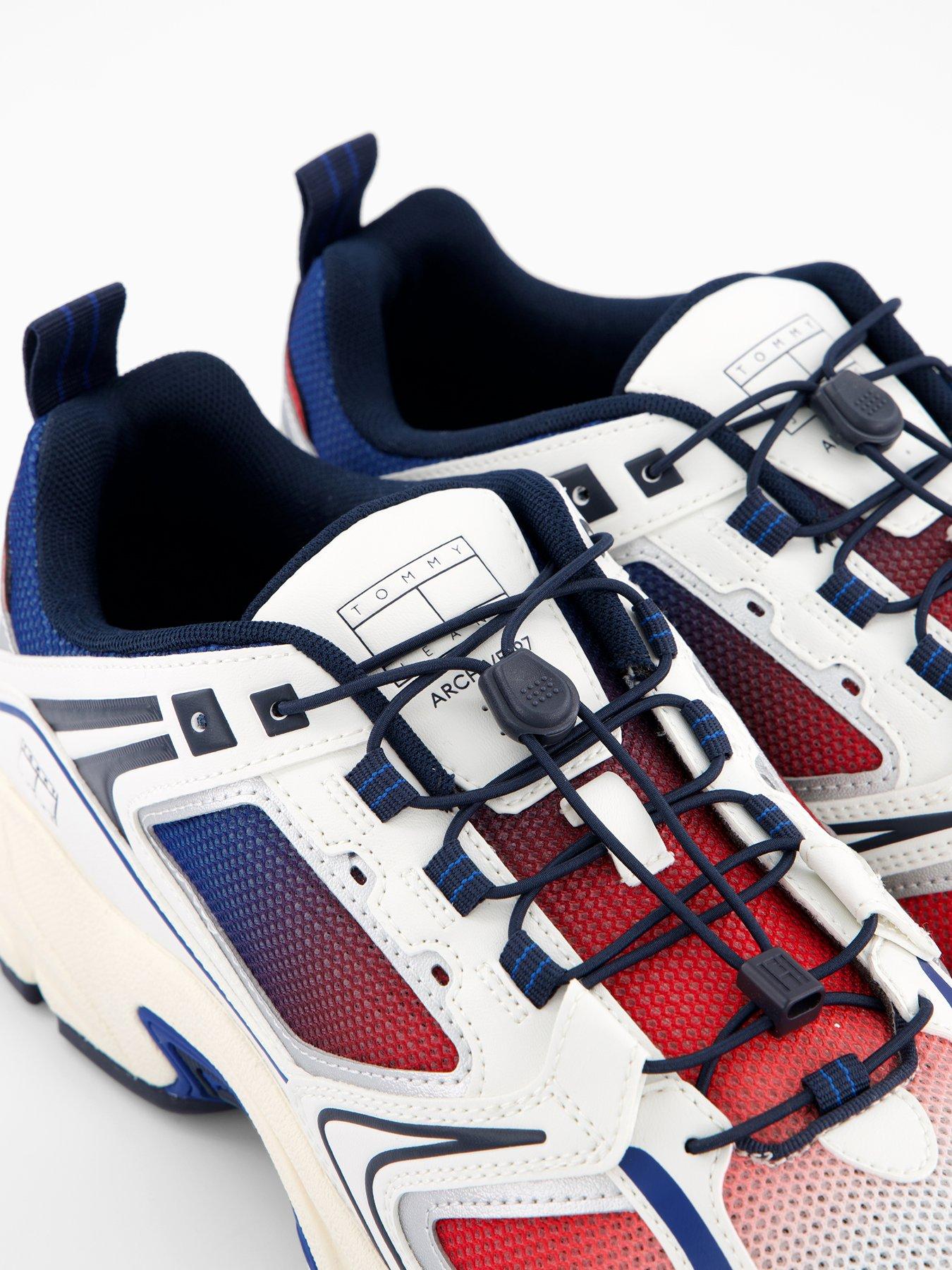 Image 5 of 7 of Tommy Jeans Archive '97 Retro Trainers - White