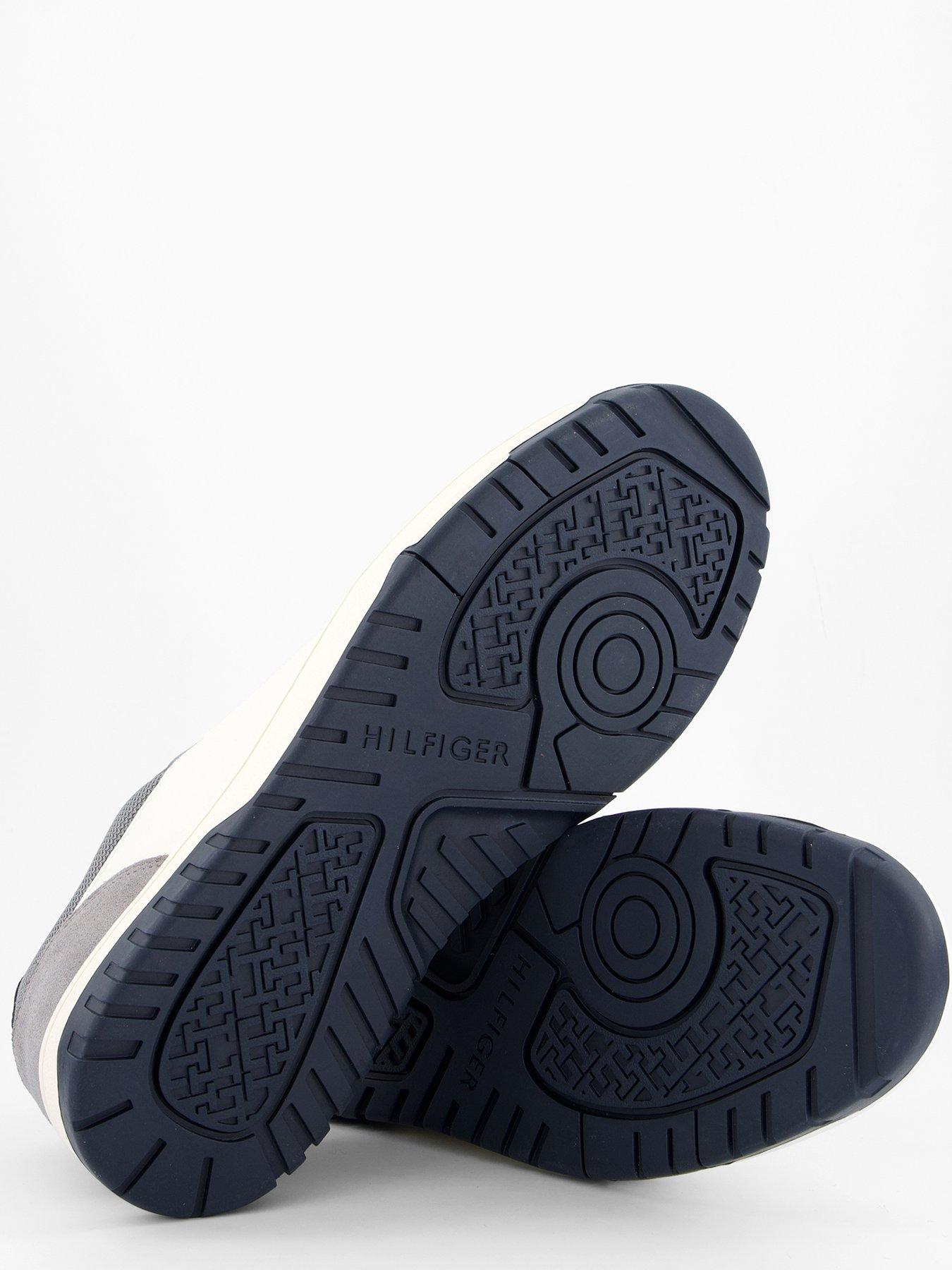 Image 4 of 7 of Tommy Hilfiger Basket Core Lite Suede Trainers - Grey