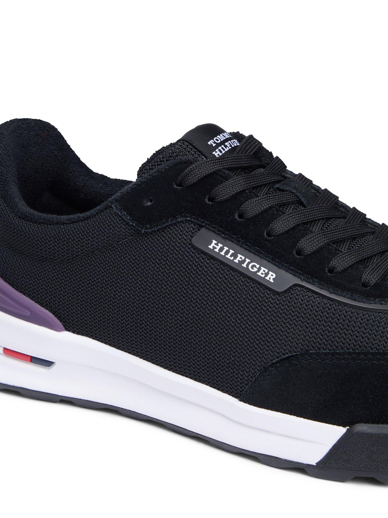 Image 6 of 6 of Tommy Hilfiger Nu Retro Runner Trainers - Black