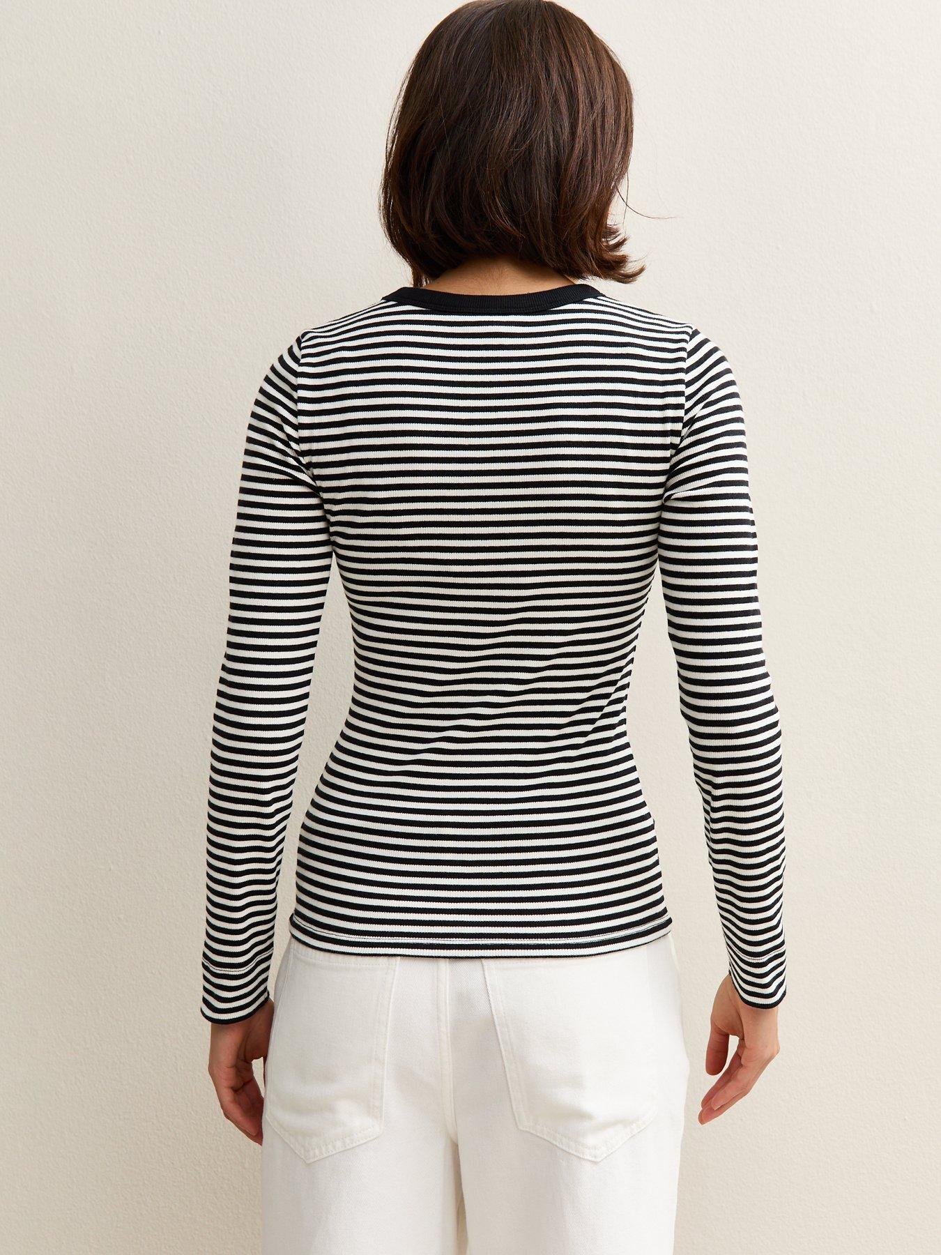 new-look-black-and-white-striped-long-sleeve-ribbed-jersey-topstillFront