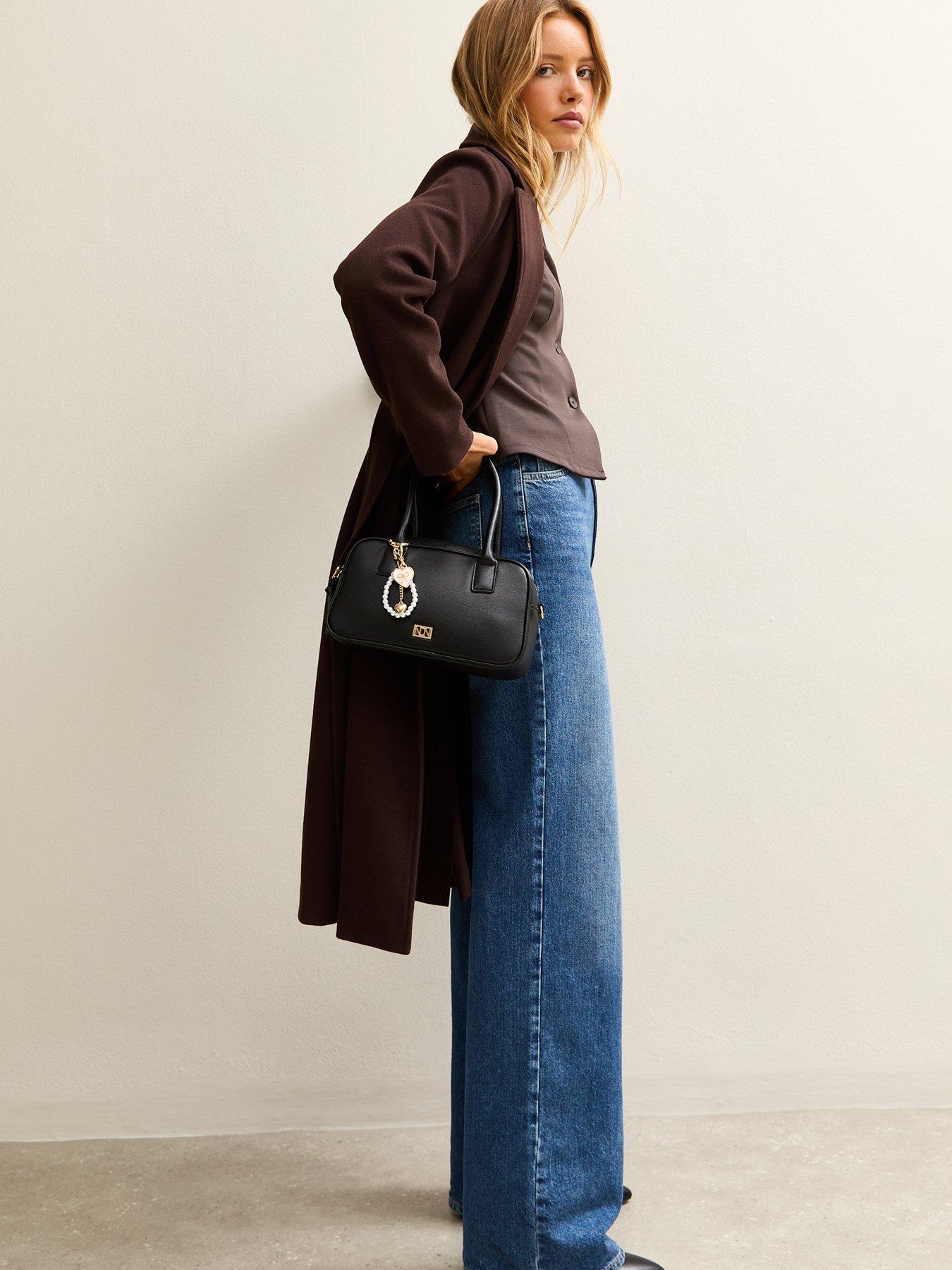 new-look-panelled-button-through-long-sleeve-top-browndetail