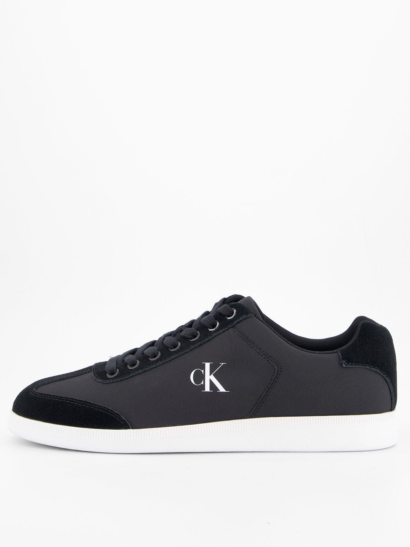 Image 1 of 7 of Calvin Klein Caesar Nylon Mix Trainers - Black