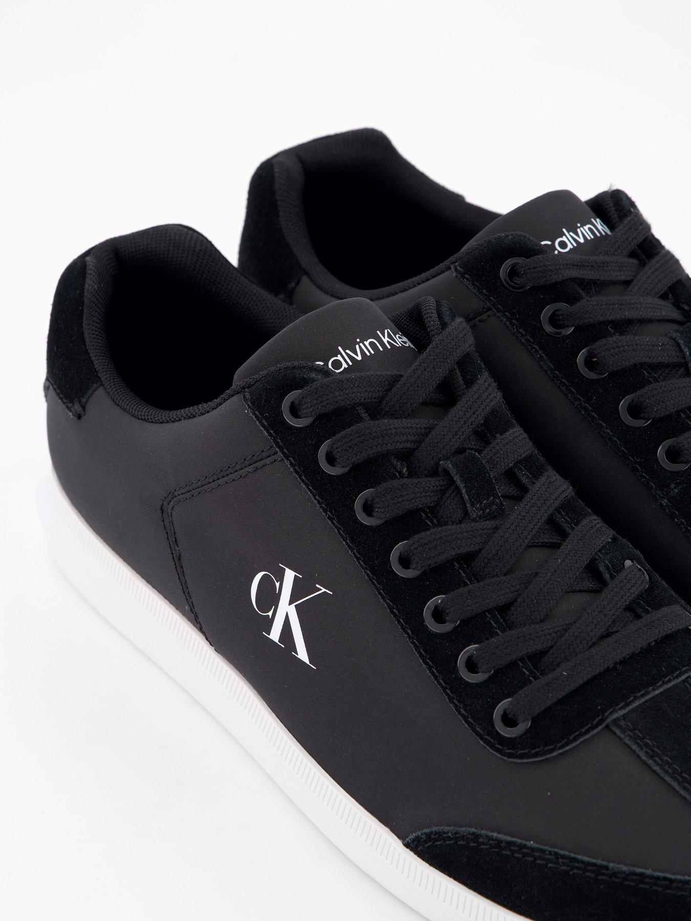 Image 5 of 7 of Calvin Klein Caesar Nylon Mix Trainers - Black