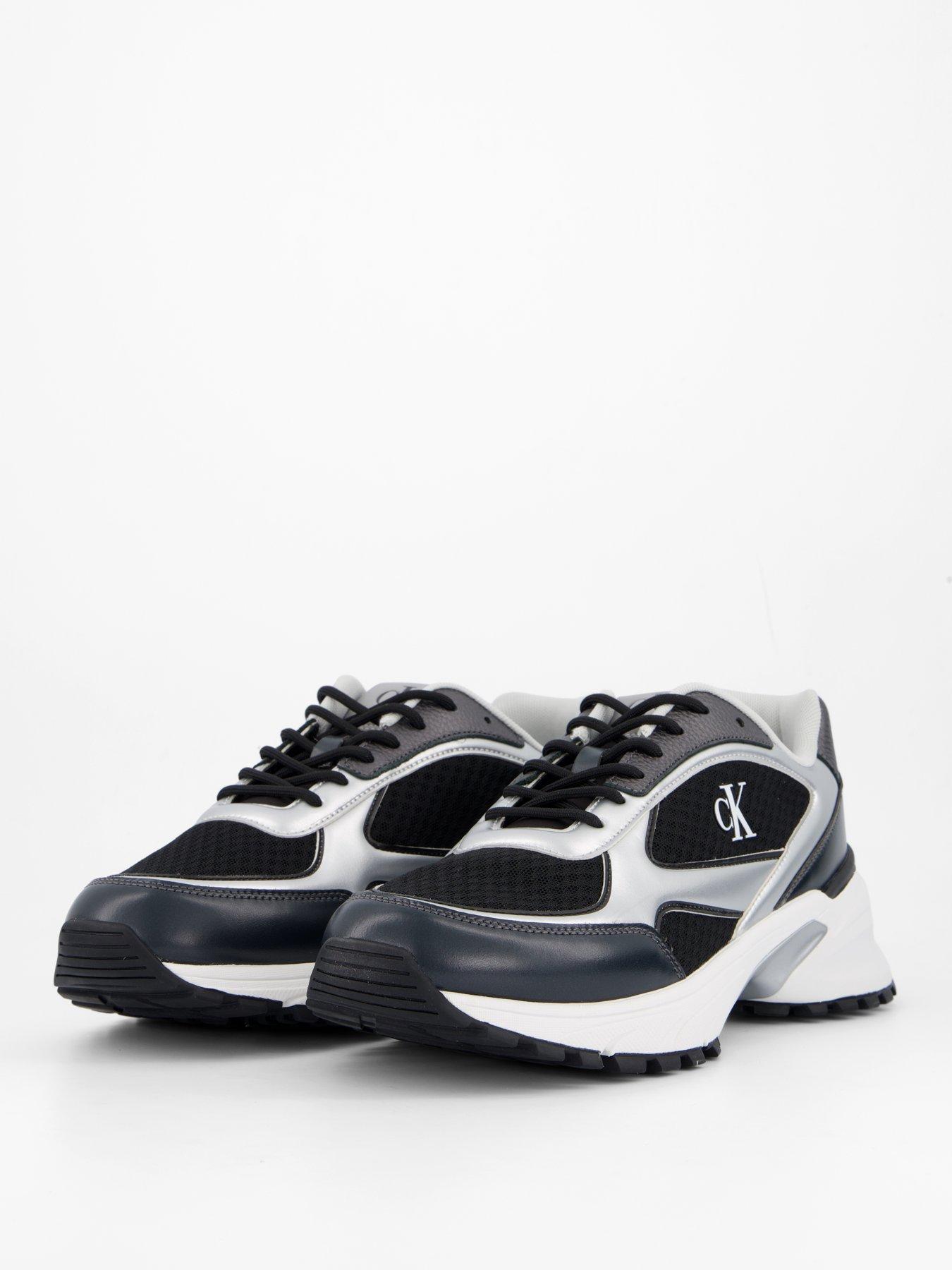 Image 6 of 6 of Calvin Klein Trailblazer Hike Runner Trainers - Black / White