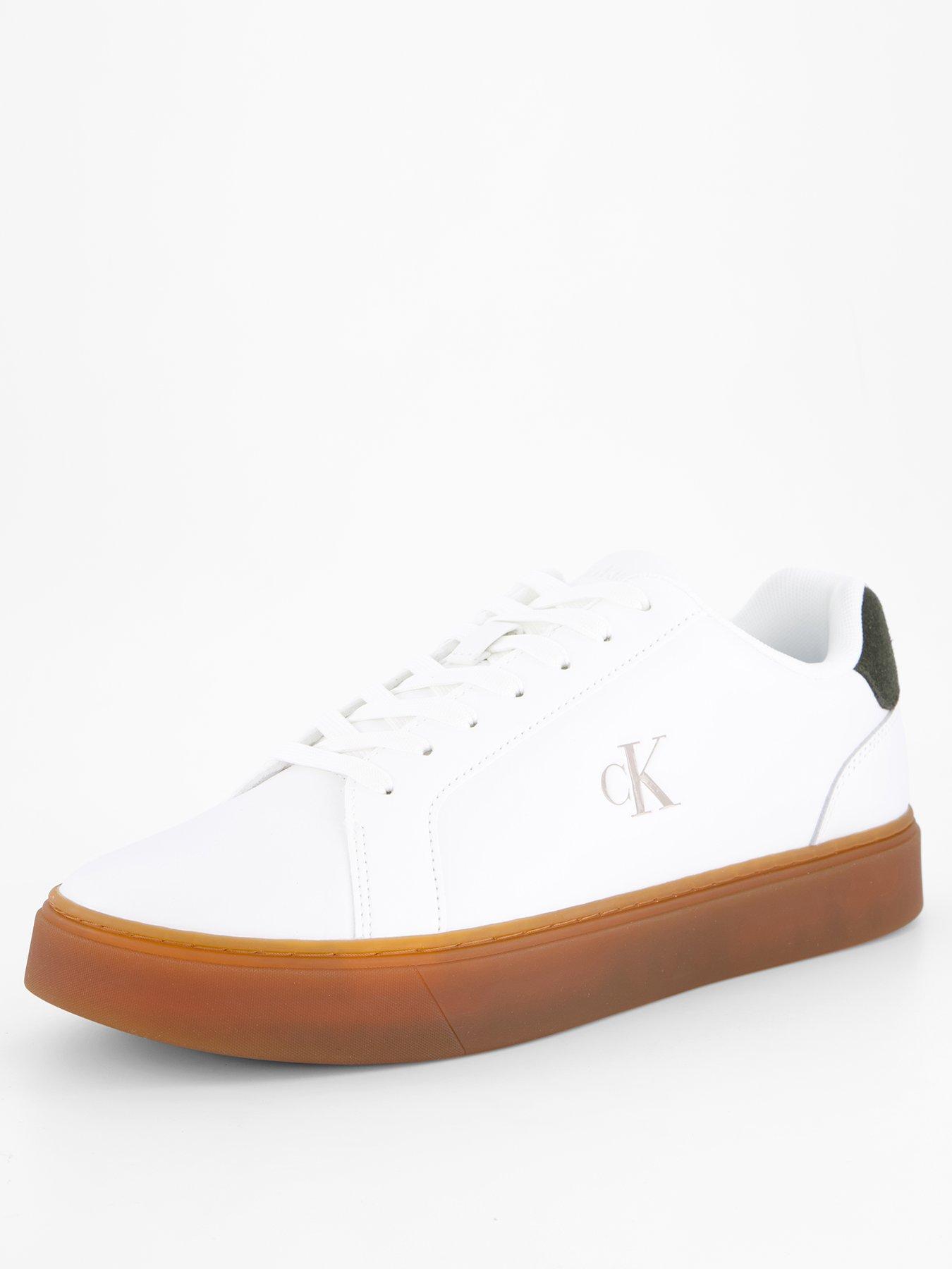 Image 2 of 7 of Calvin Klein Athena Classic Gumsole Trainers - White