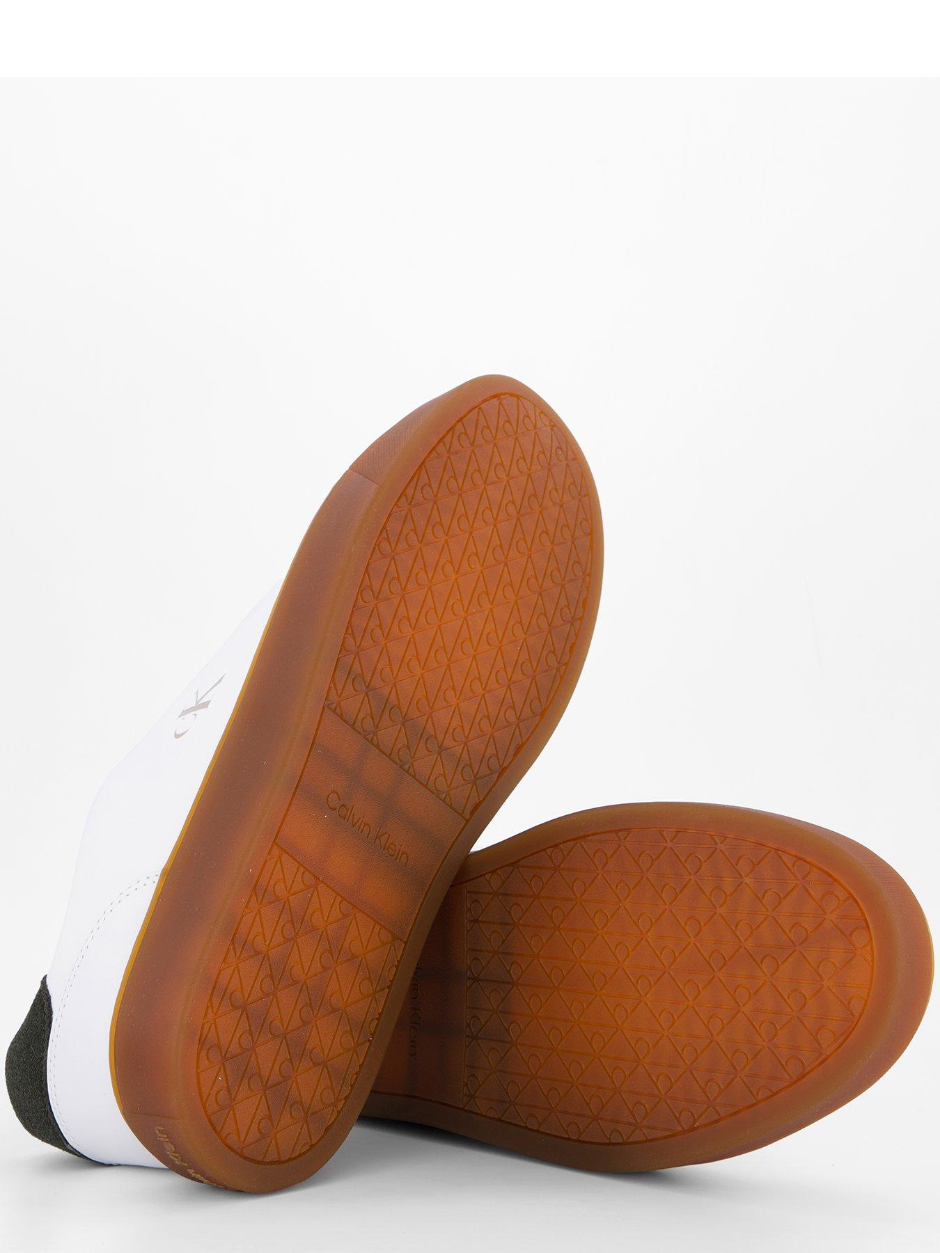 Image 4 of 7 of Calvin Klein Athena Classic Gumsole Trainers - White