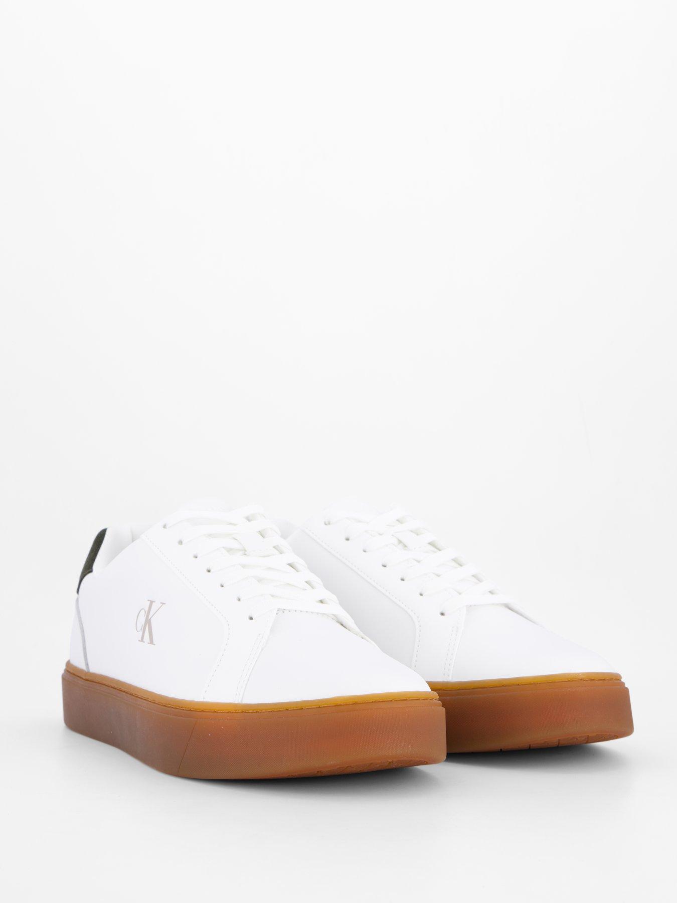 Image 6 of 7 of Calvin Klein Athena Classic Gumsole Trainers - White