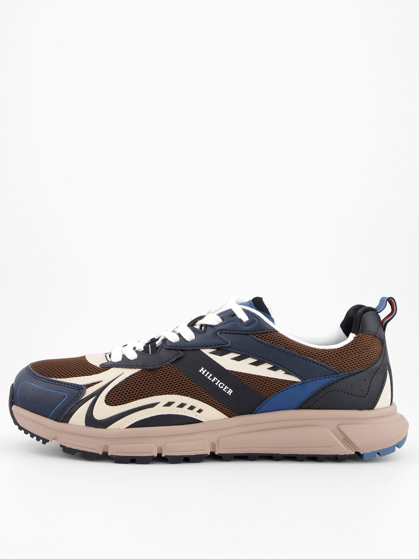 tommy-hilfiger-outdoor-sneaker-tech-mix-trainers-brownfront