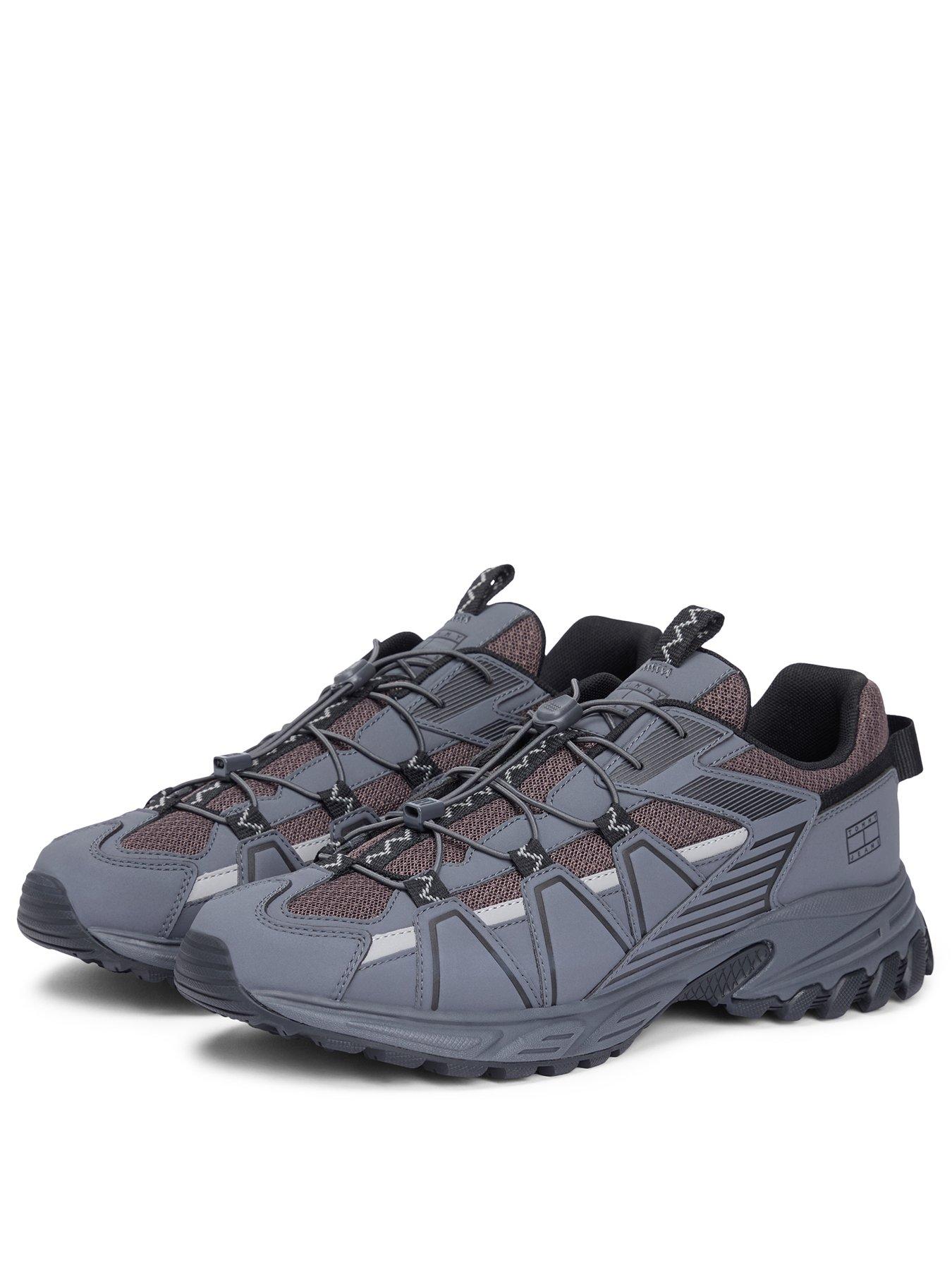 Image 2 of 7 of Tommy Jeans Outdoor Runner Trainers - Grey