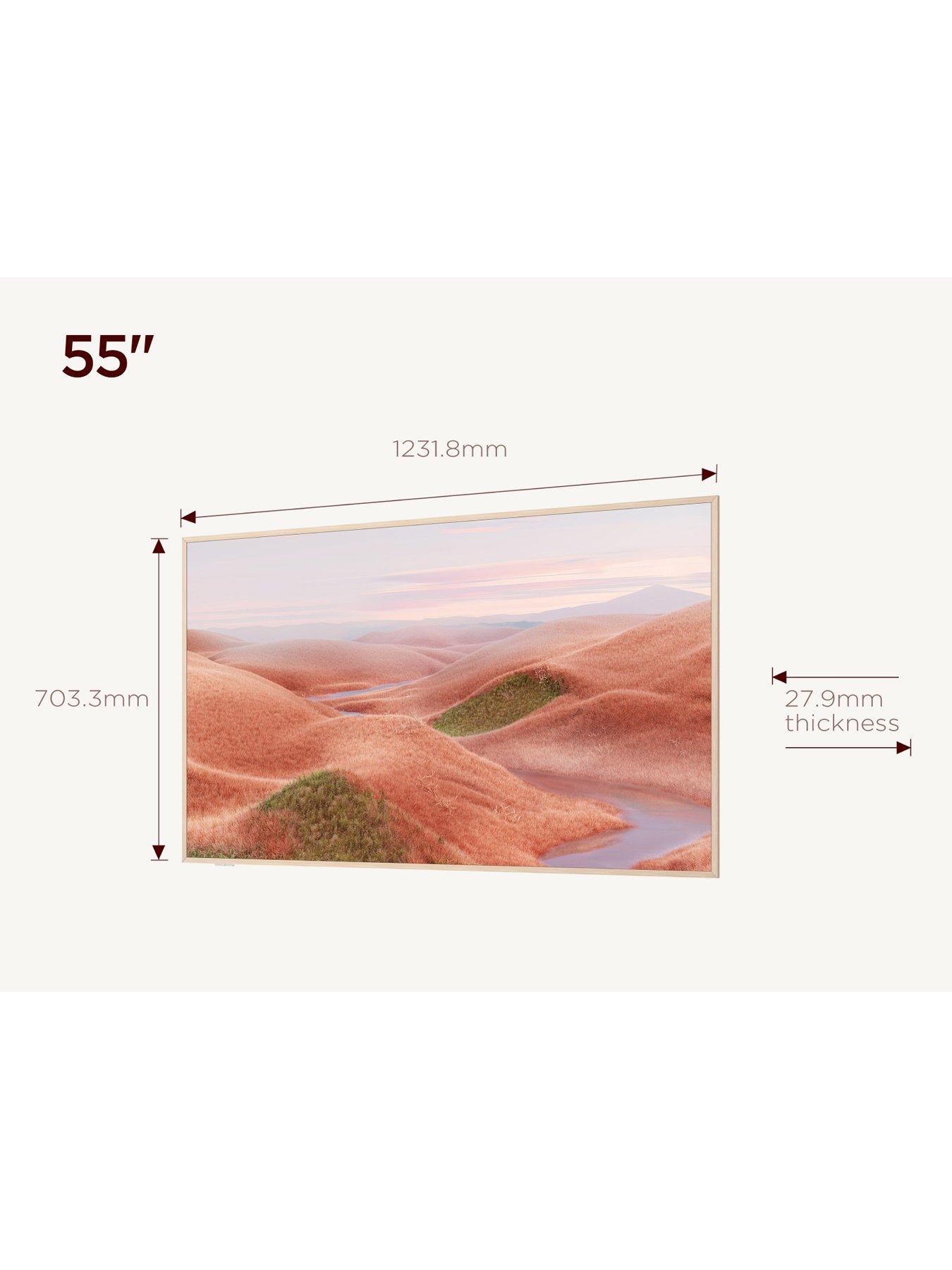 tcl-55a300w-nxtvision-55-inch-qled-144hz-ai-art-matte-display-with-dolby-atmosstillFront