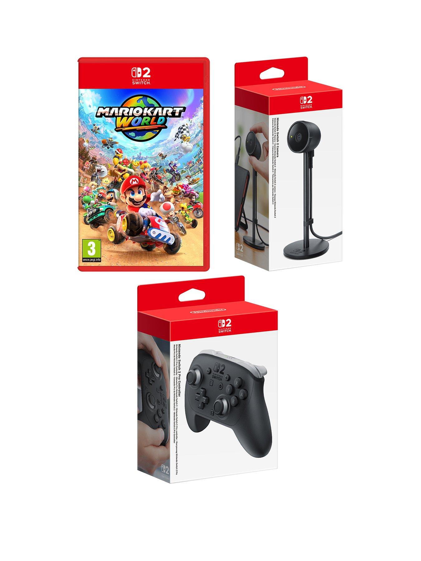 undefined Mario Kart World + Pro Controller + Camera