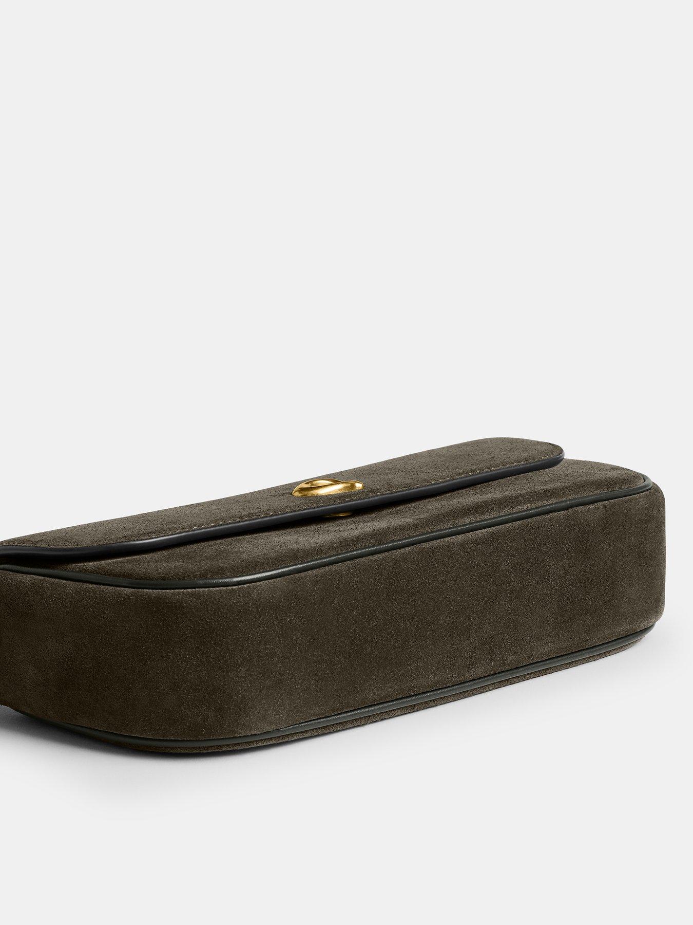 coach-suede-brook-flap-chain-bag-greenoutfit
