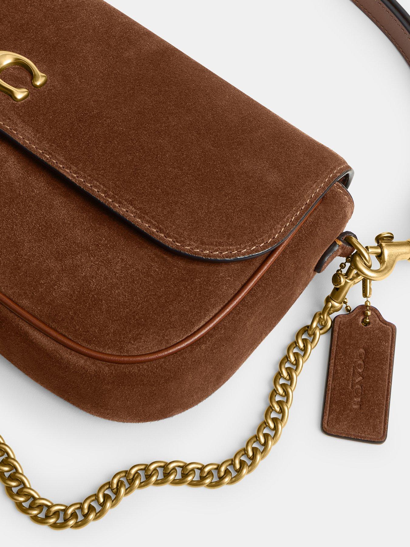 coach-suede-brook-flap-chain-bag-brownoutfit