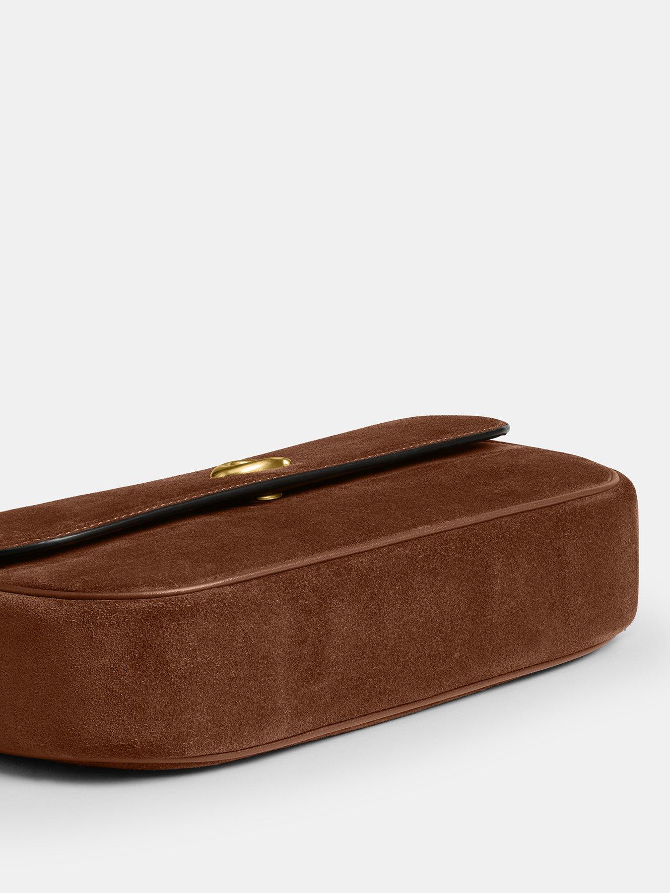 coach-suede-brook-flap-chain-bag-browndetail