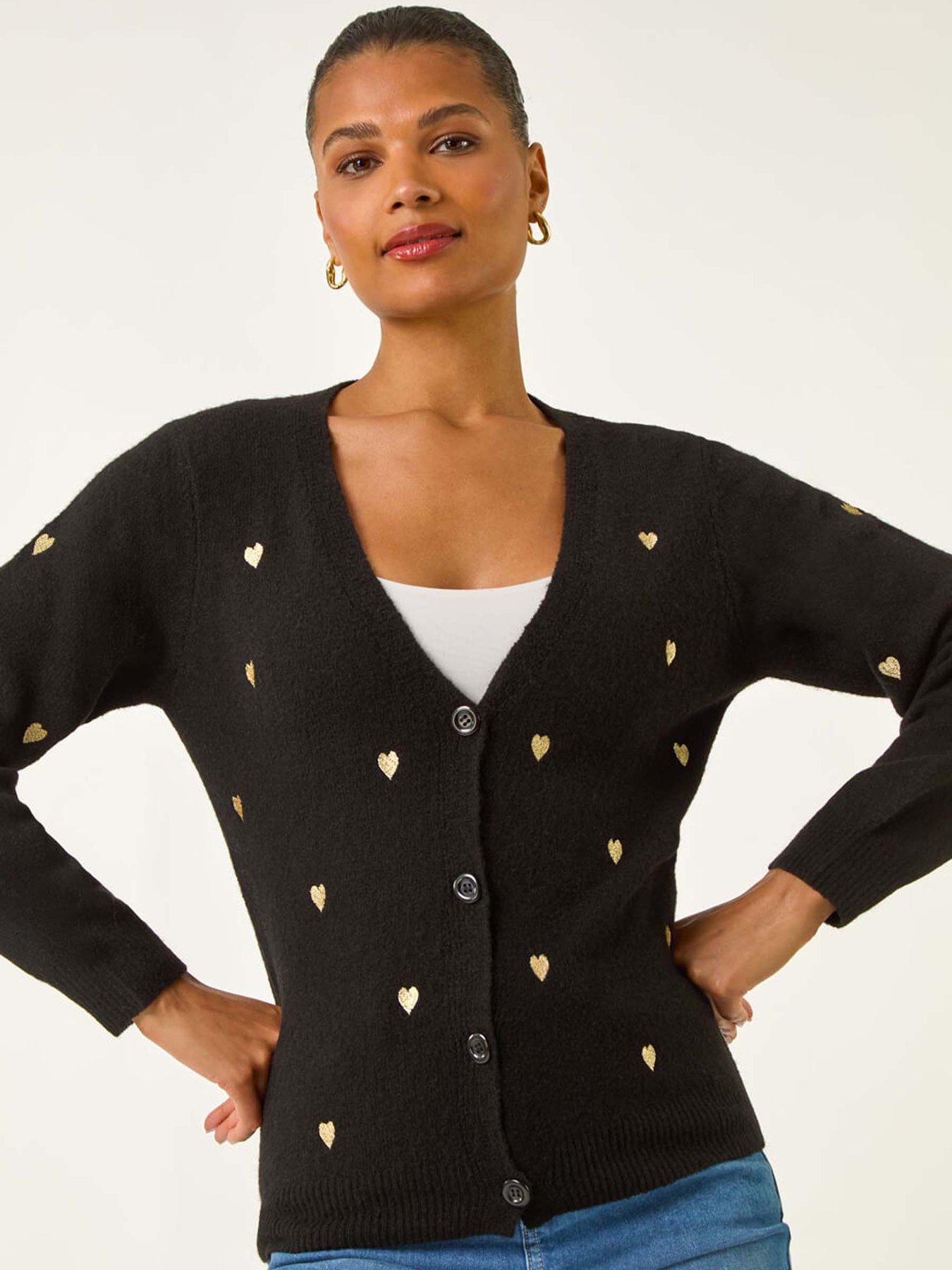 roman-embroidered-heart-knit-cardigan-blackoutfit