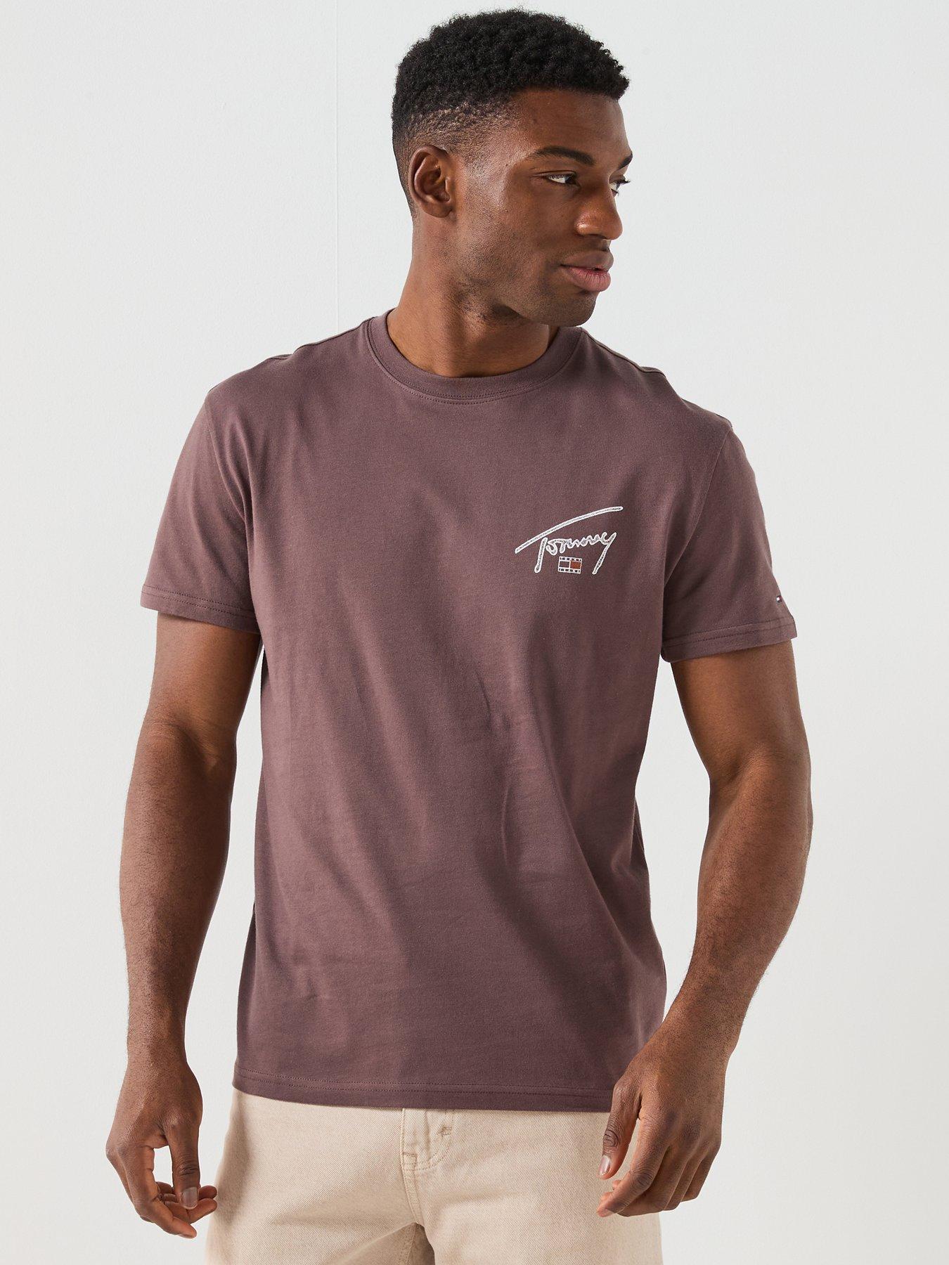 tommy-jeans-regular-fit-sign-spray-backprint-t-shirt-brownfront