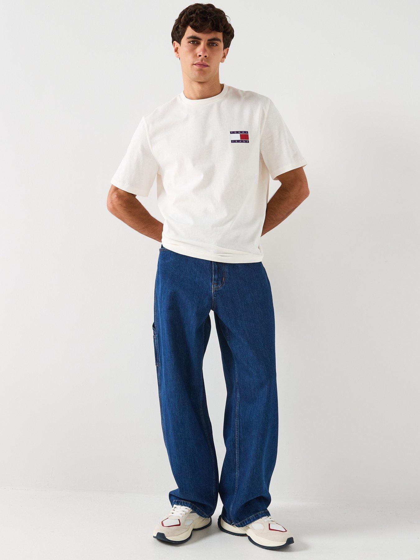 Image 5 of 6 of Tommy Jeans 90s Peaks Backprint T-Shirt - White