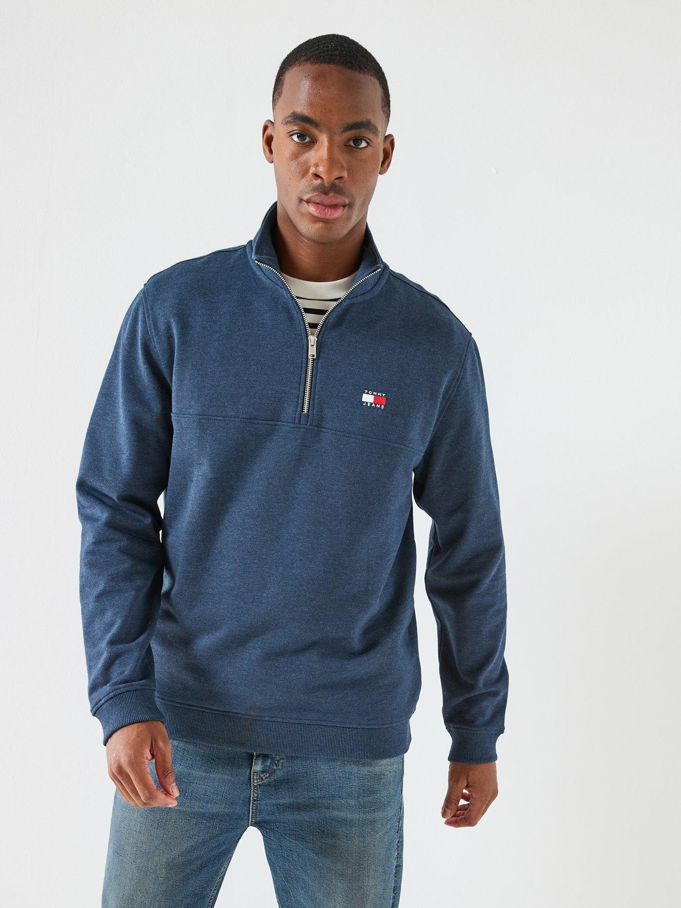 tommy-jeans-regular-fit-badge-14-zip-sweatshirt-navy