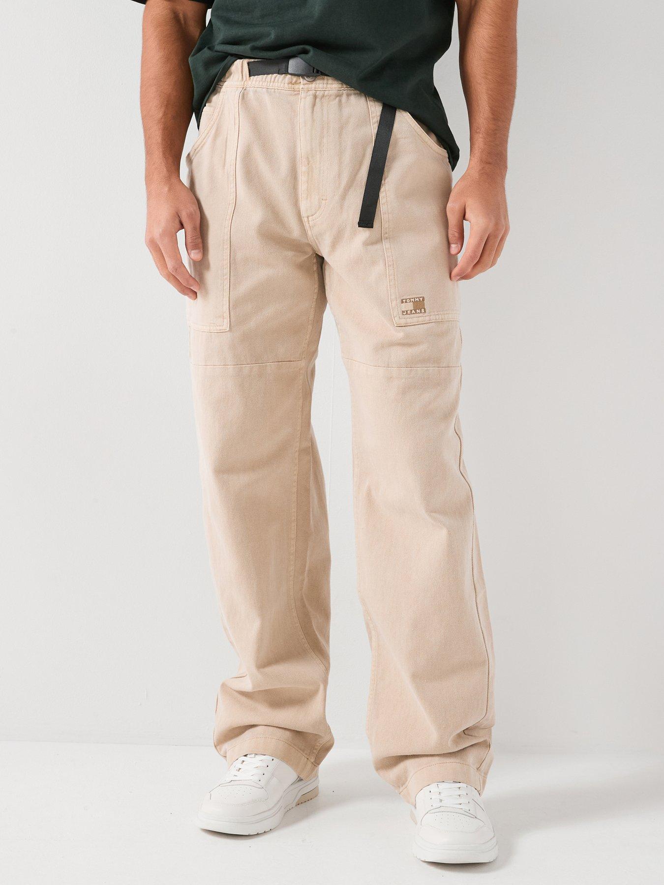 tommy-jeans-jaimie-panelled-belted-casual-trousers-cream