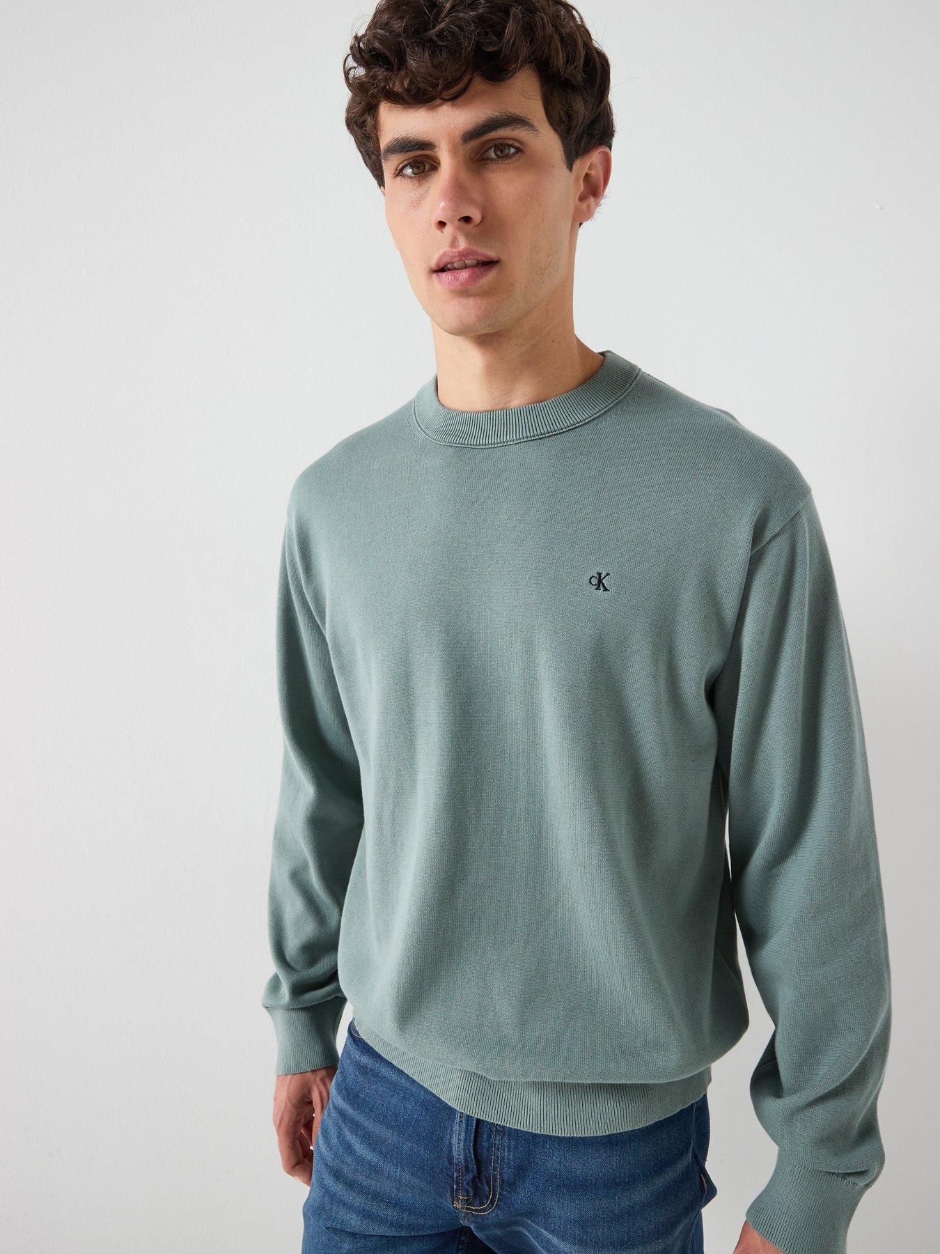 calvin-klein-jeans-crew-neck-sweatshirt-green