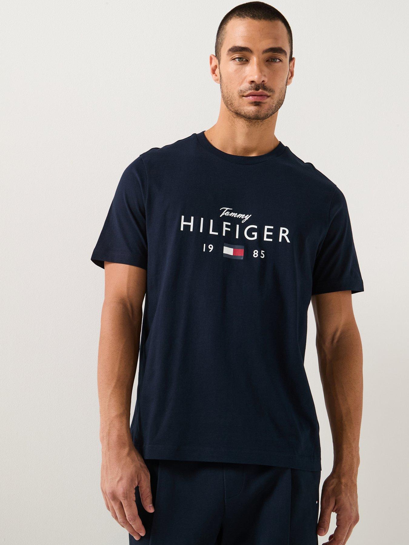 tommy-hilfiger-big-logo-print-flag-t-shirt-navy