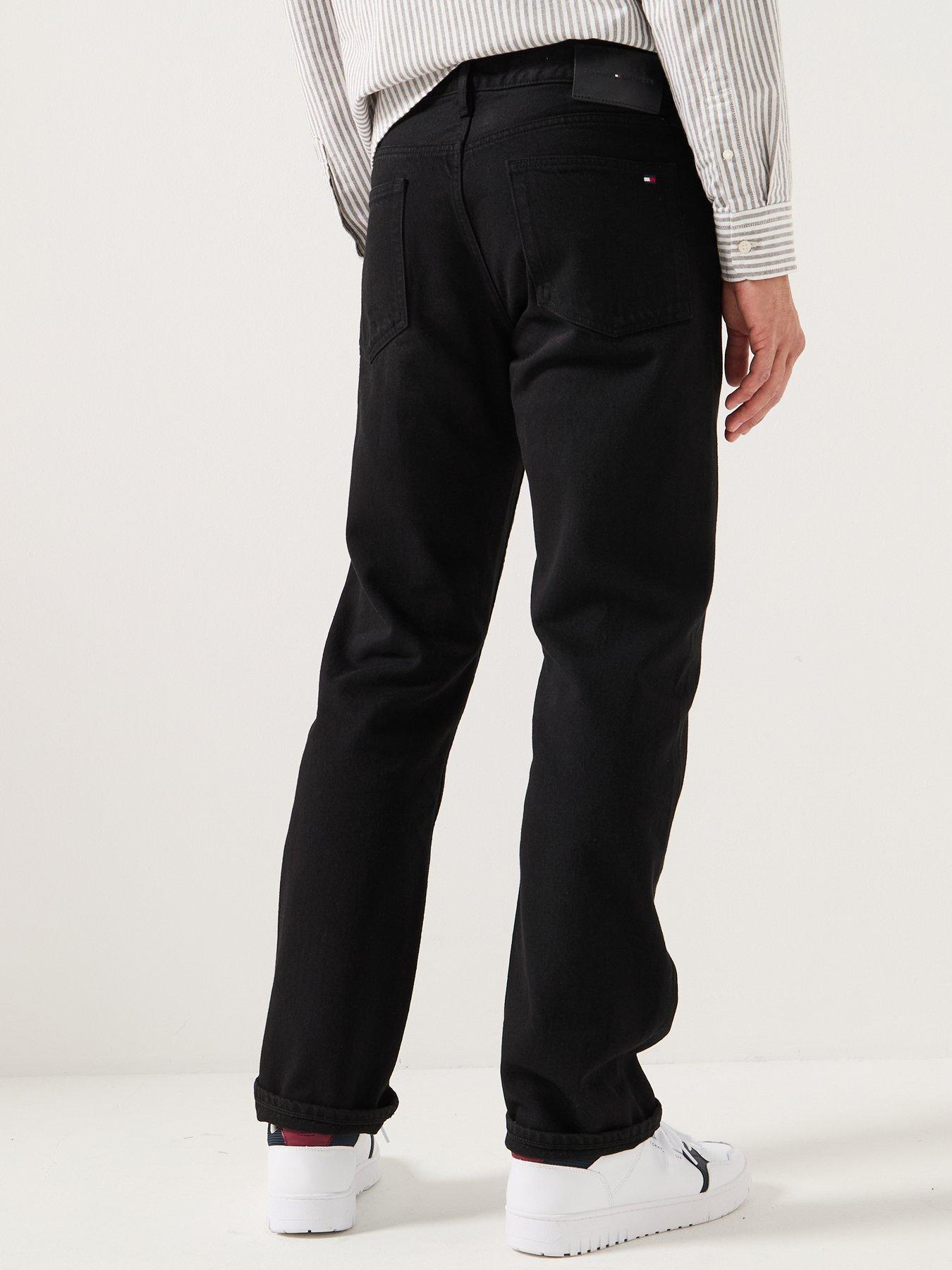 Image 2 of 6 of Tommy Hilfiger Dover Regular Straight Fit Jeans - Black