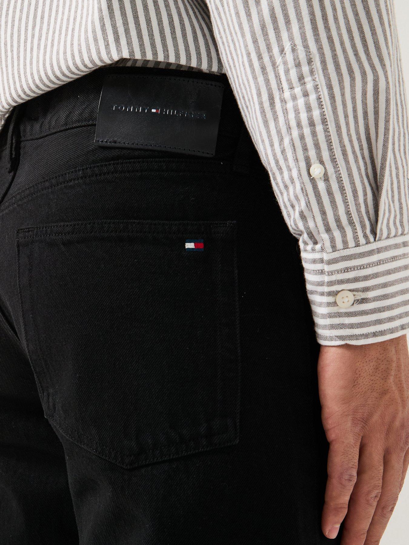 Image 5 of 6 of Tommy Hilfiger Dover Regular Straight Fit Jeans - Black