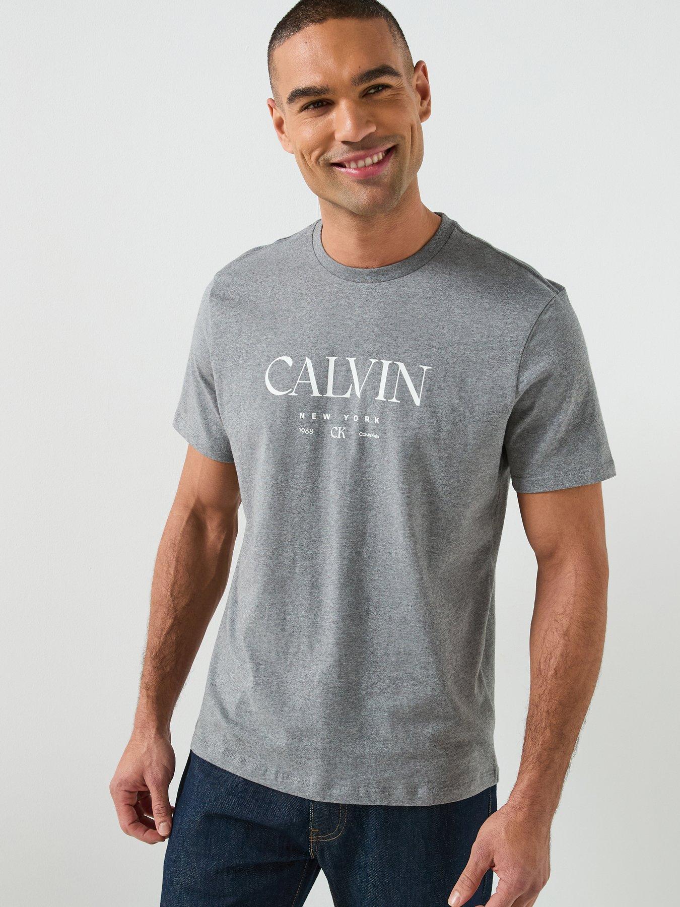 Calvin Klein Calvin Klein 20s Calvin Graphic T-shirt - Grey