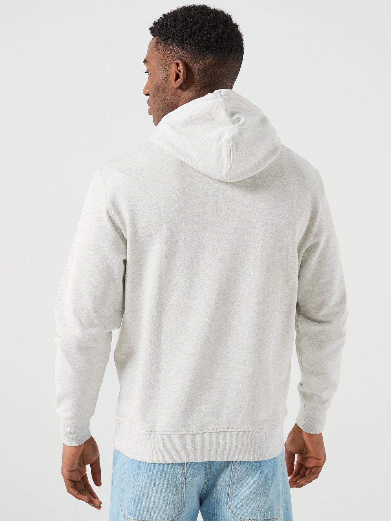 Image 2 of 6 of Tommy Jeans Regular Fit Entry Play Pullover Hoodie - Light Grey